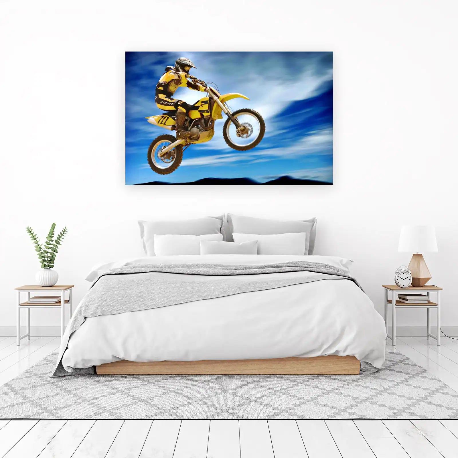 Extreme Motocross Jump Wall Art