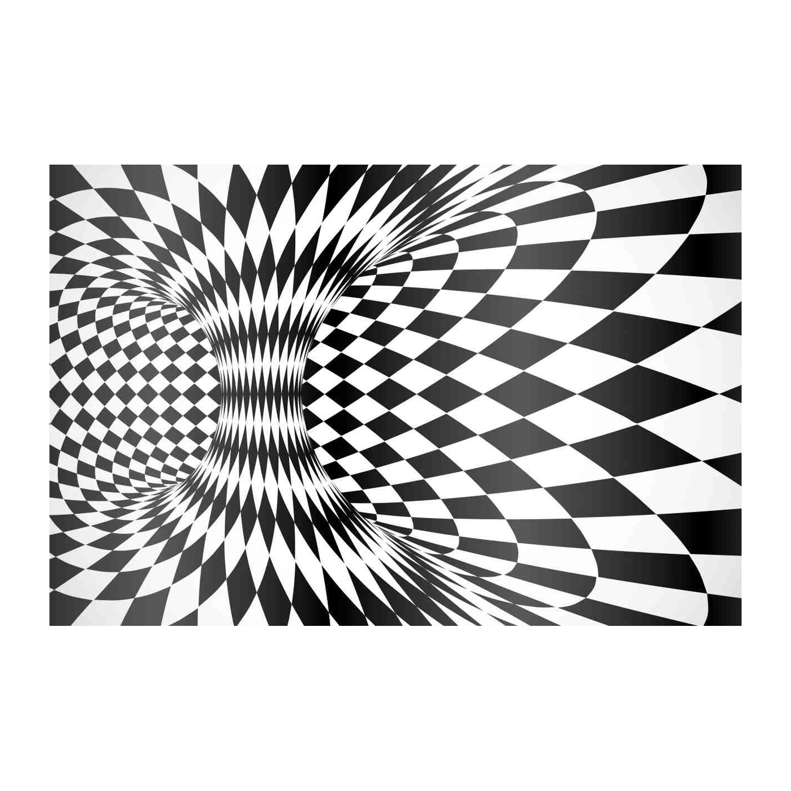 Optical Illusion Tunnel Wall Art