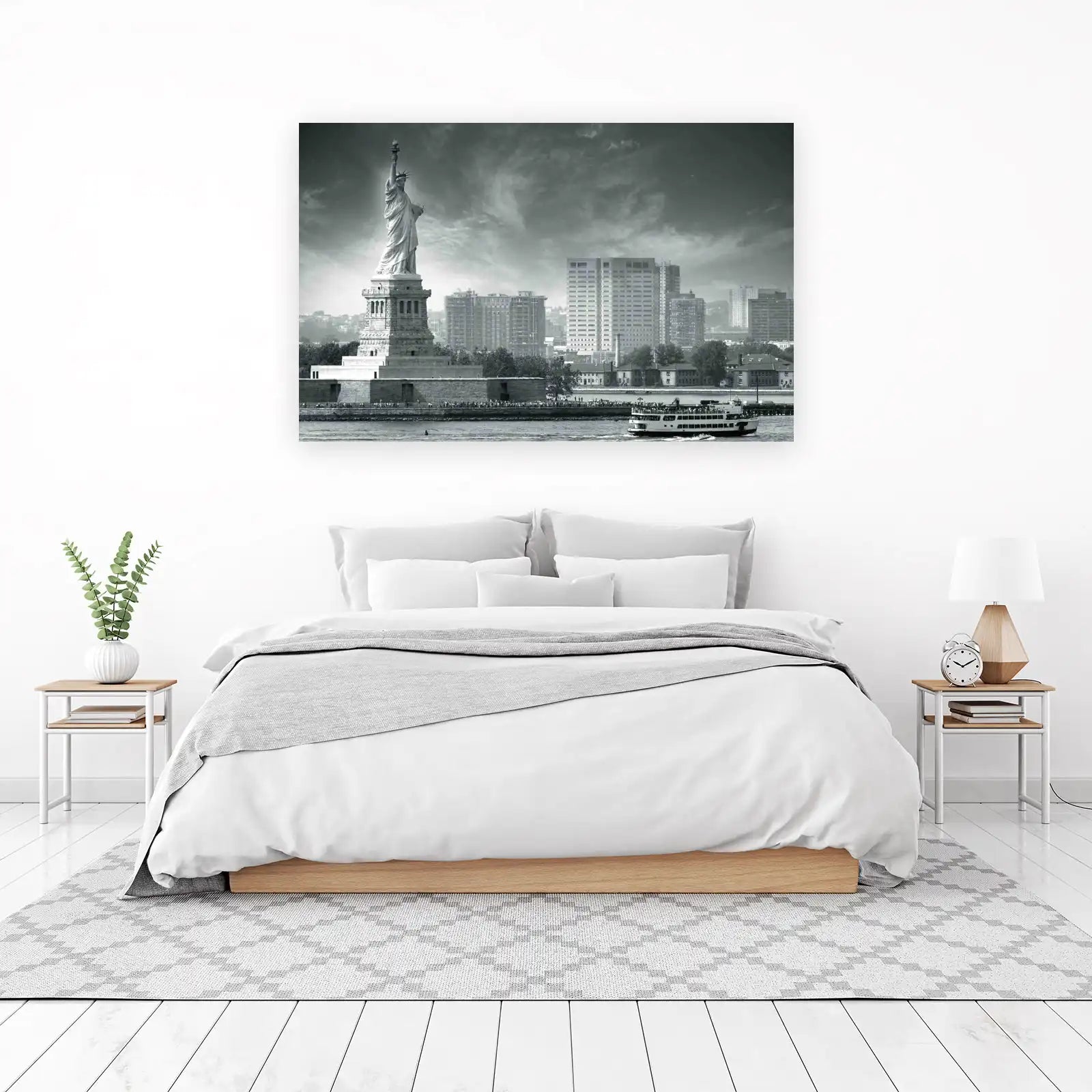 Statue of Liberty NYC Skyline Wall Art