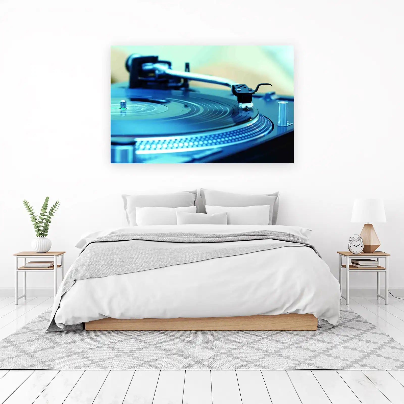 Vintage Turntable Soul Wall Art
