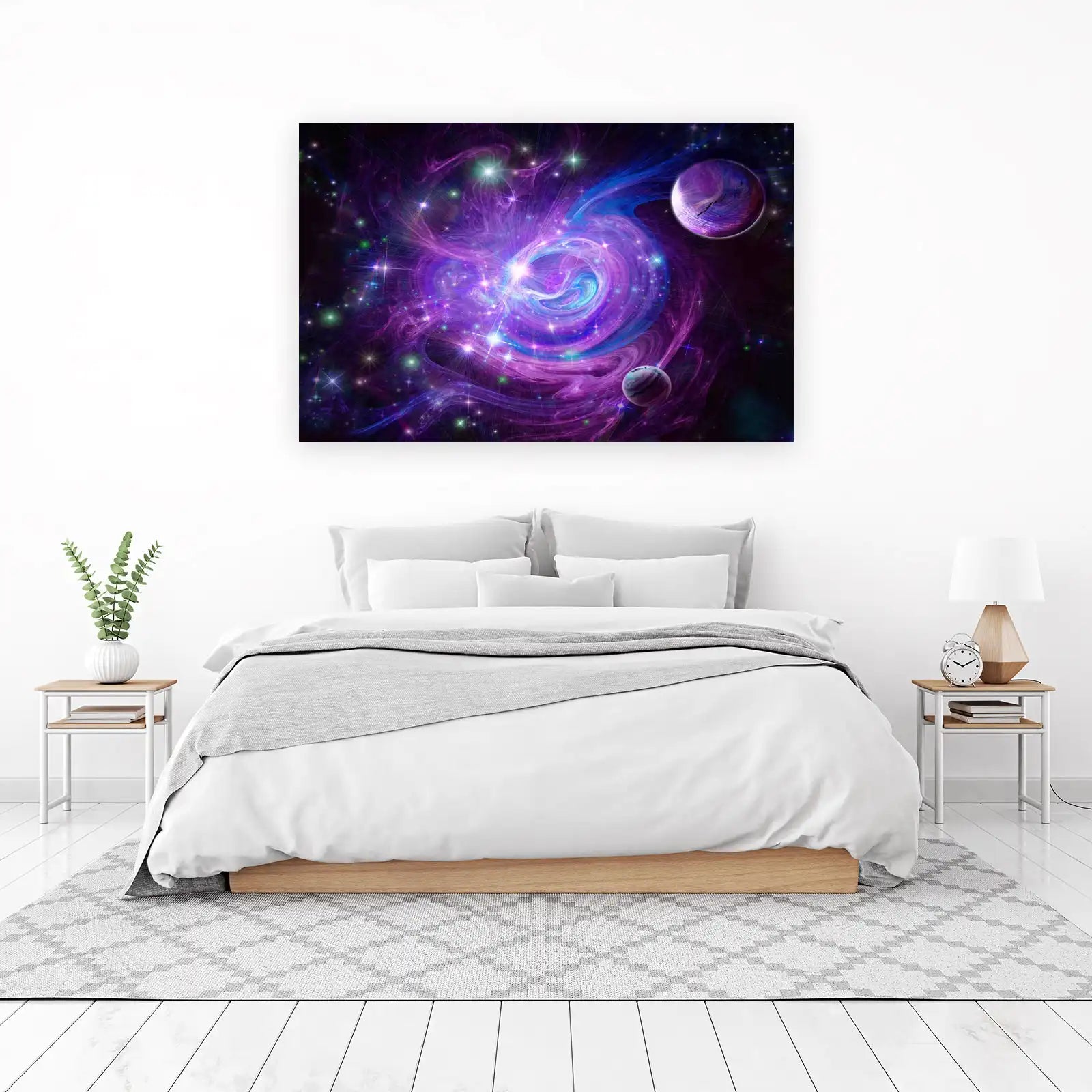 Cosmic Nebula & Planets Wall Art - Space Art