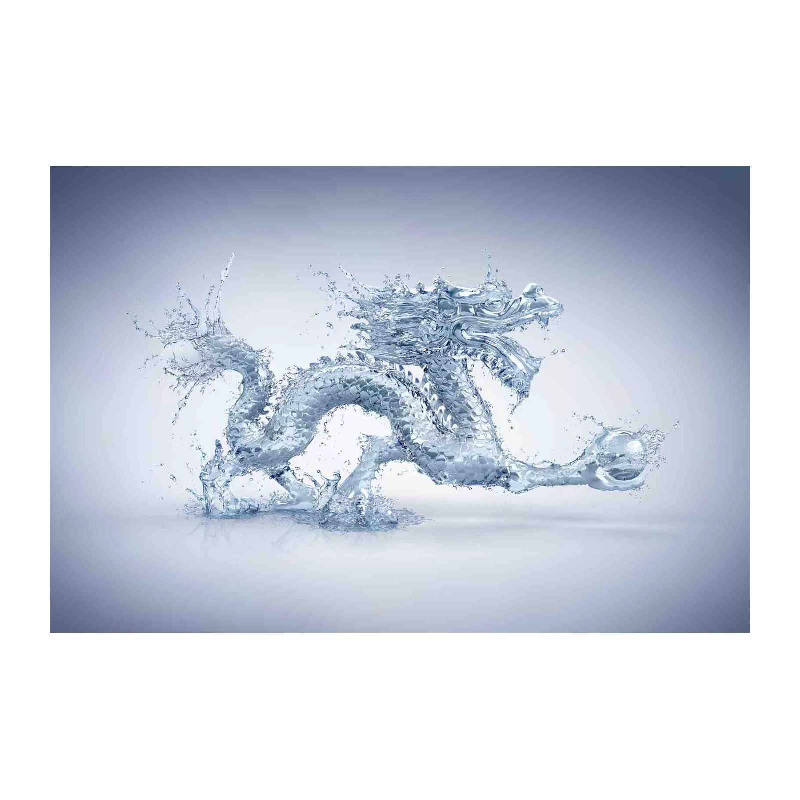 Majestic Water Dragon Wall Art Wall Art