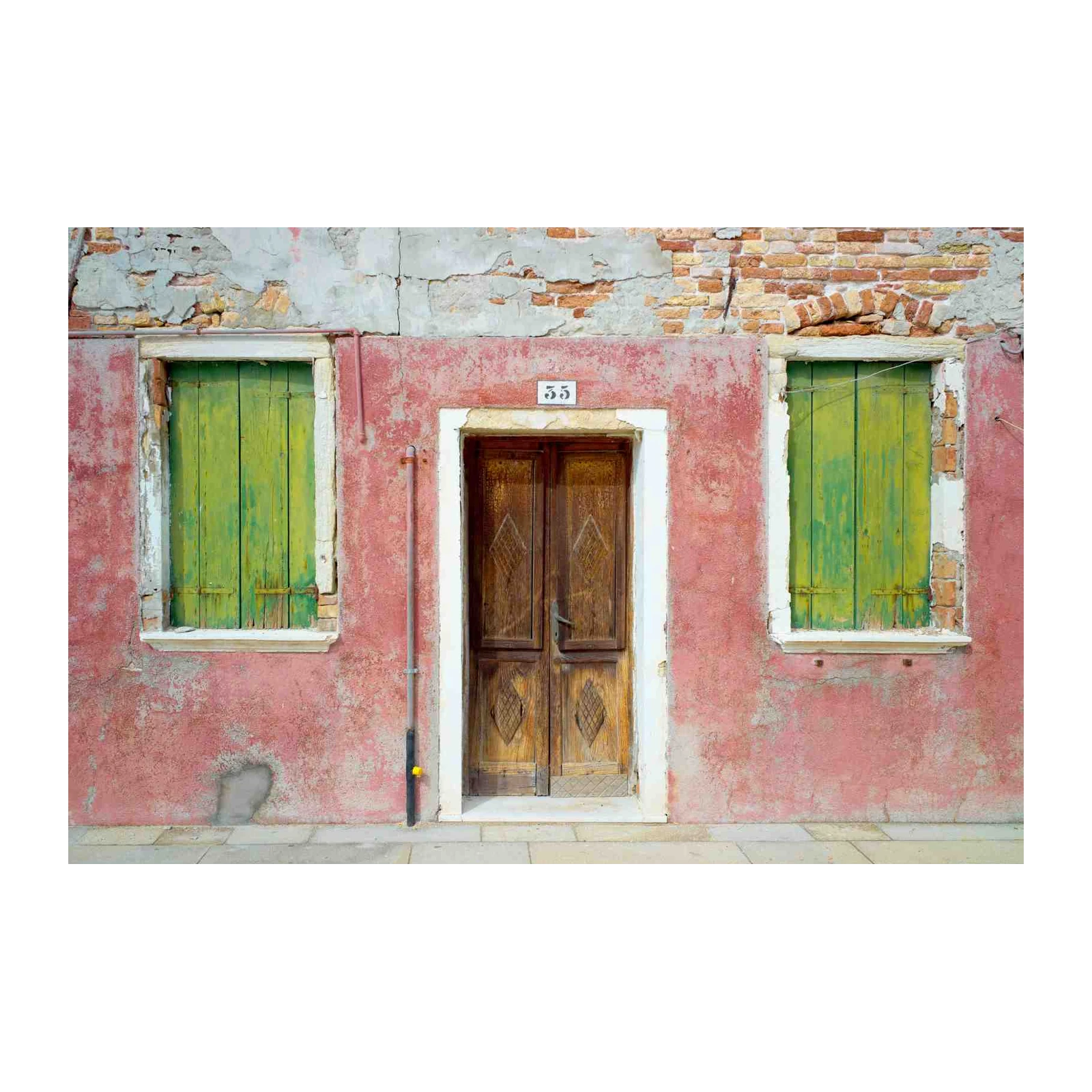 Venetian Charm Rustic Door & Window Wall Art