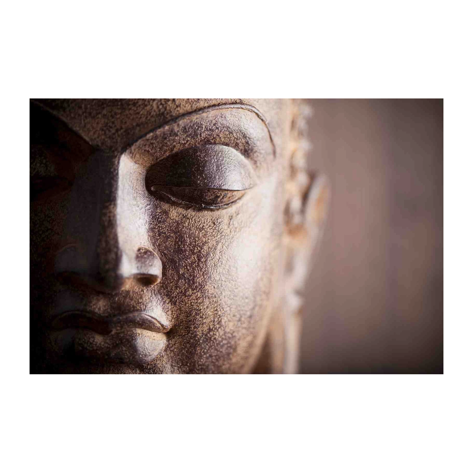 Serene Buddha Face Wall Art