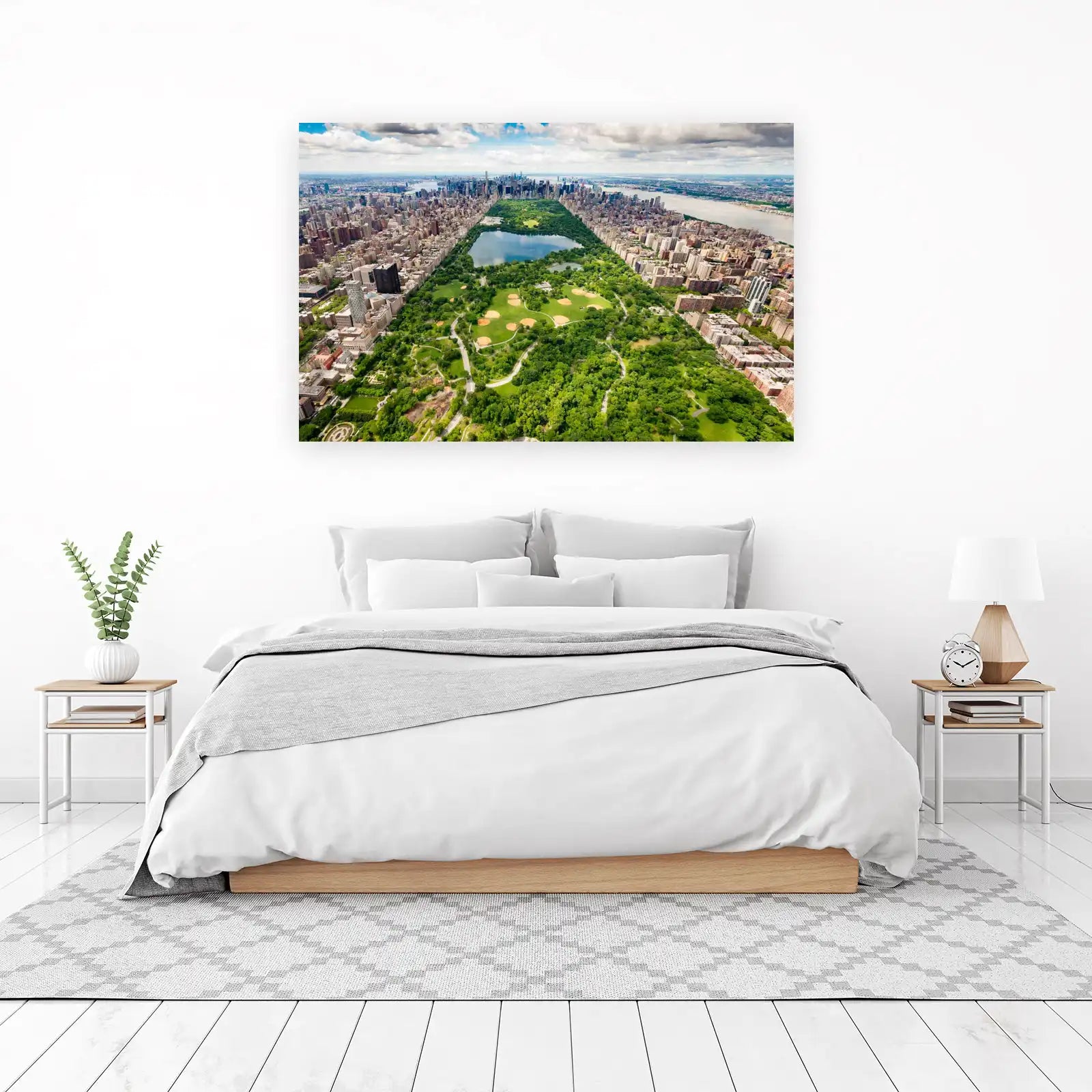 NYC Central Park Aerial View Wall Art