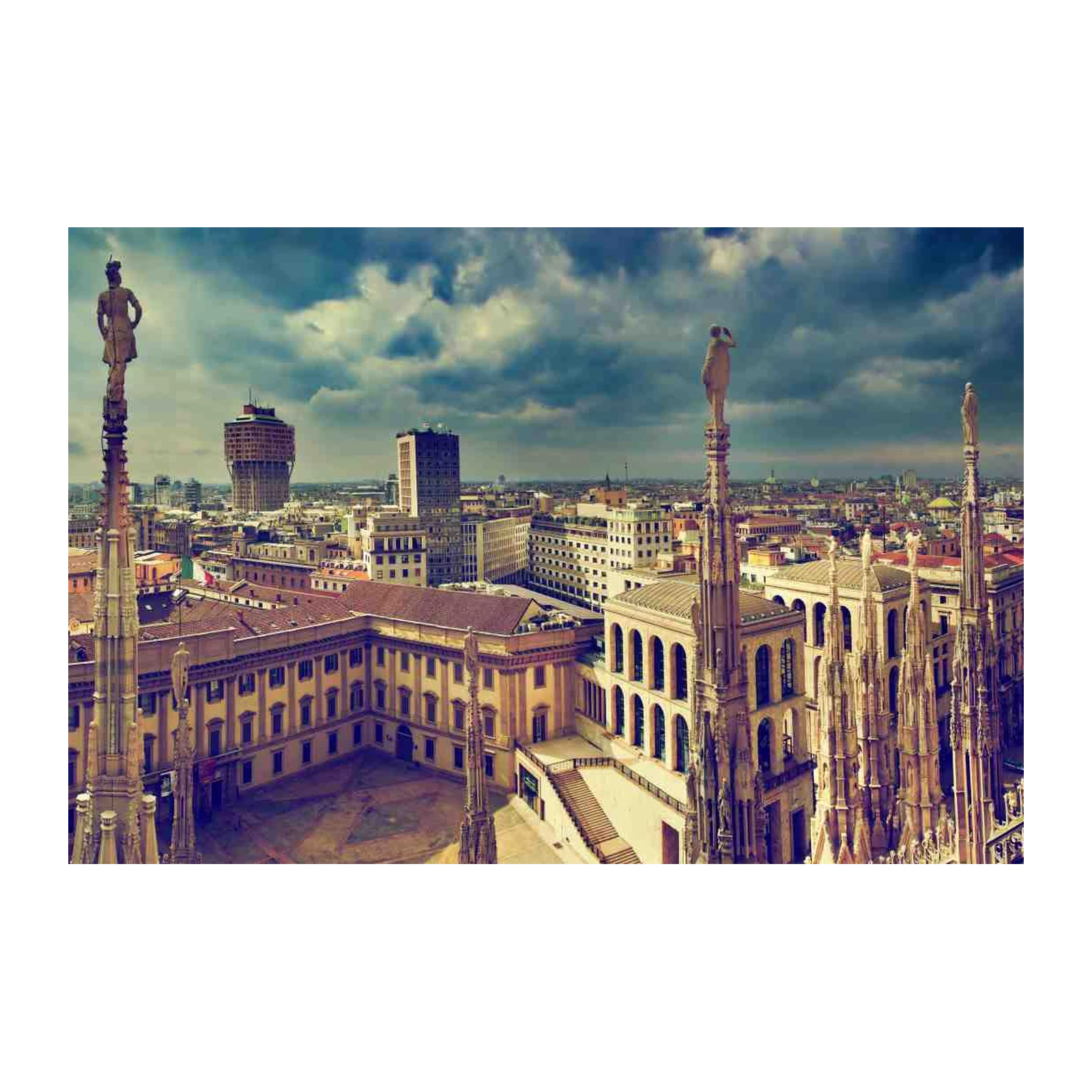 Milan Cathedral Skyline Wall Art
