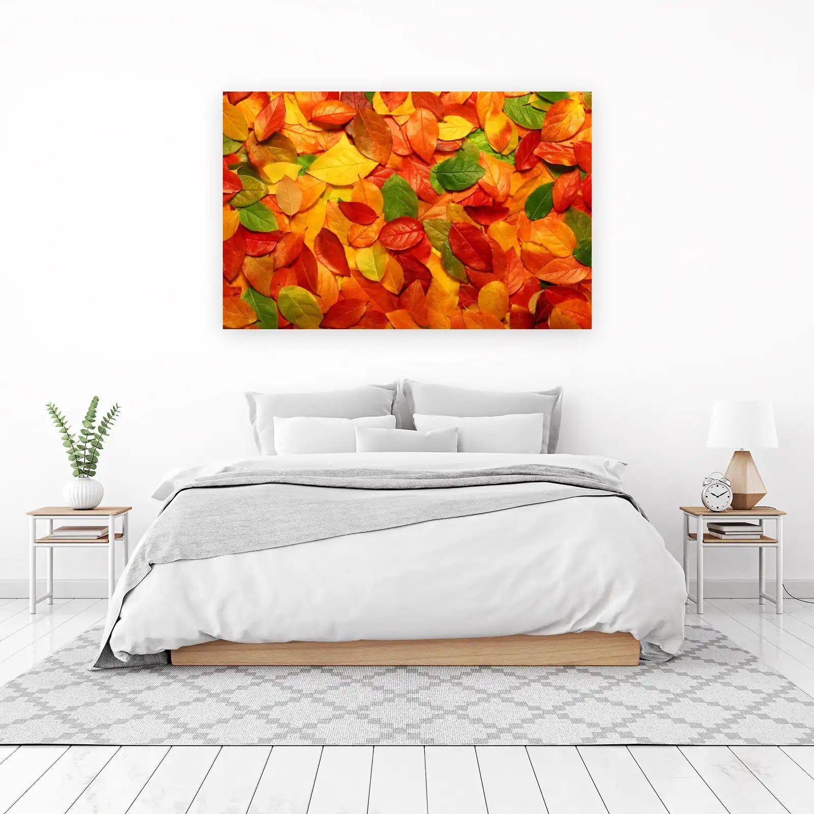 Vibrant Autumn Leaves Wall Art