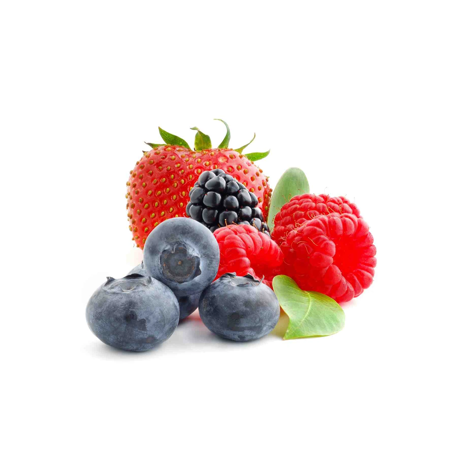 Vibrant Berry Medley Fruit Art Wall Art