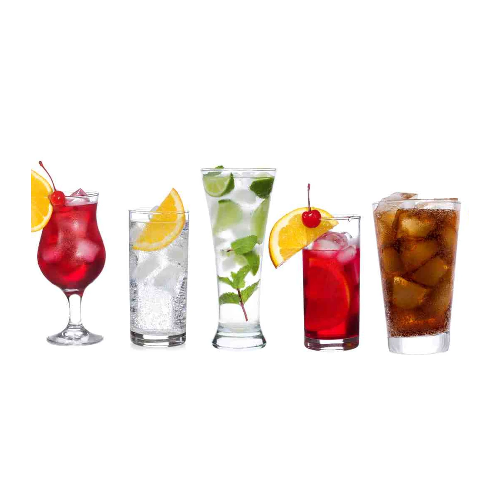 Vibrant Cocktail Collection Wall Art for Bar Decor