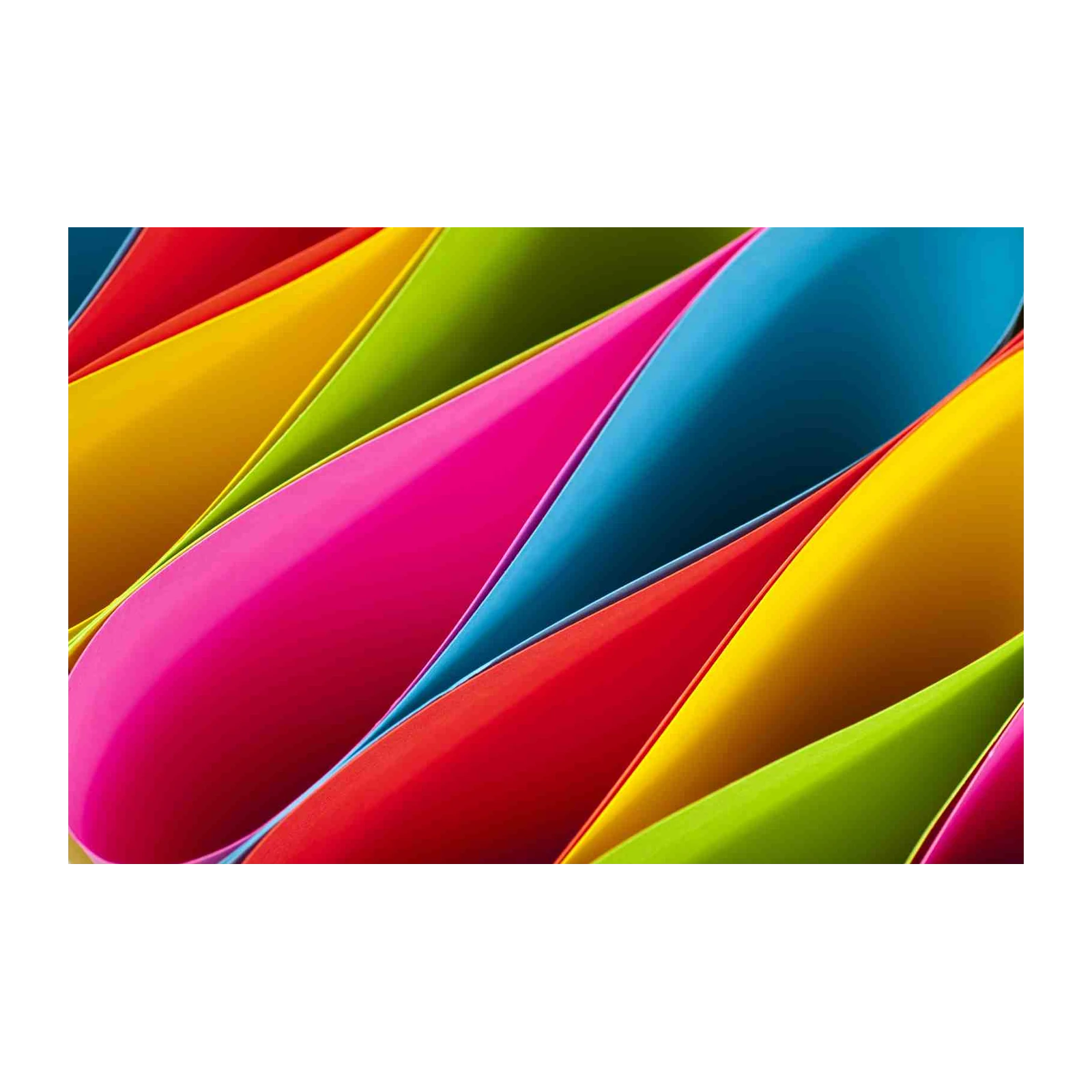 Vibrant Swirls Abstract Art Wall Art
