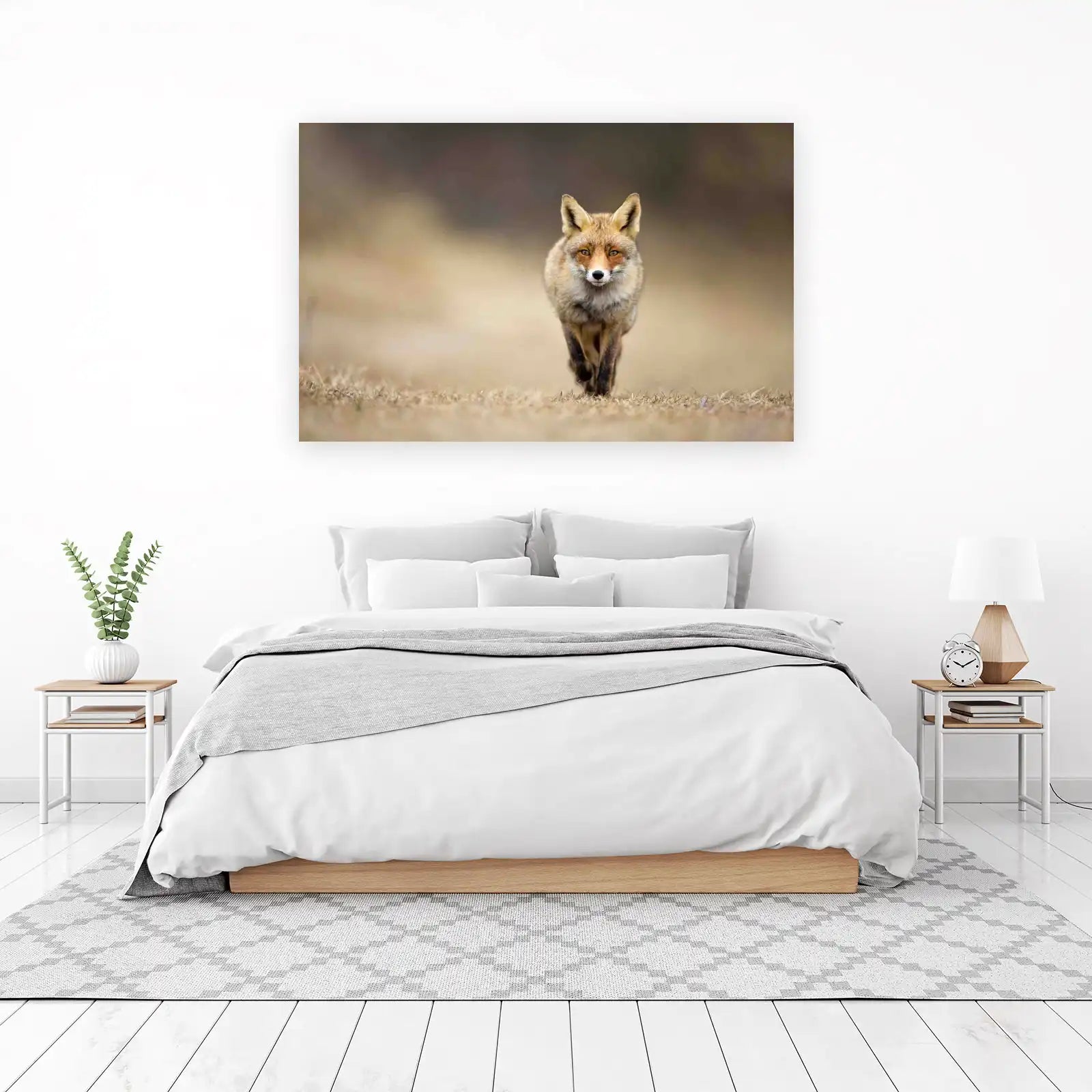 Red Fox Wildlife Portrait Wall Art
