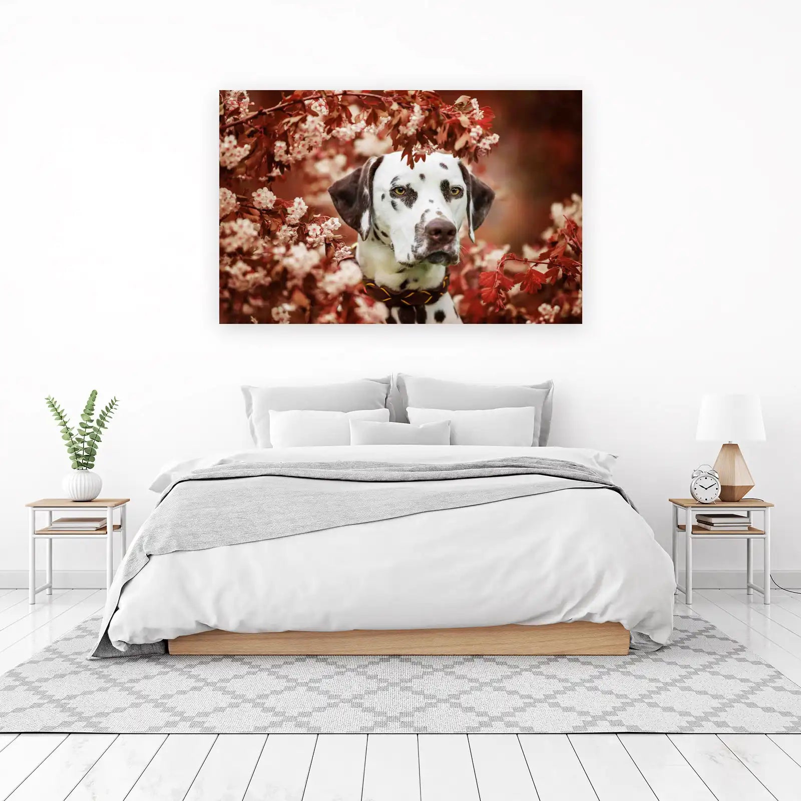 Stunning Dalmatian Portrait Wall Art - Pet Art
