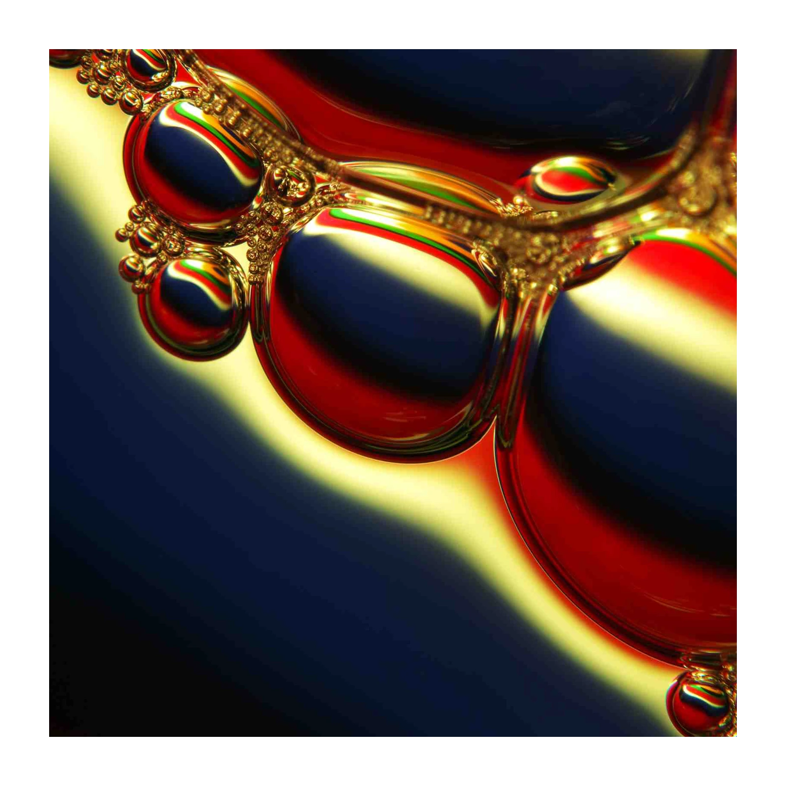 Abstract Bubbles Modern Art Wall Art