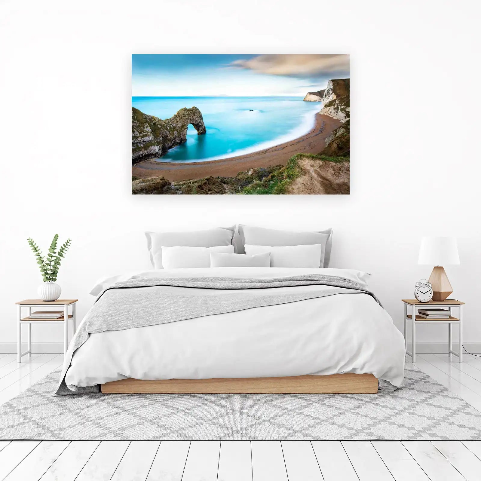 Tranquil Coastal Arch Wall Art
