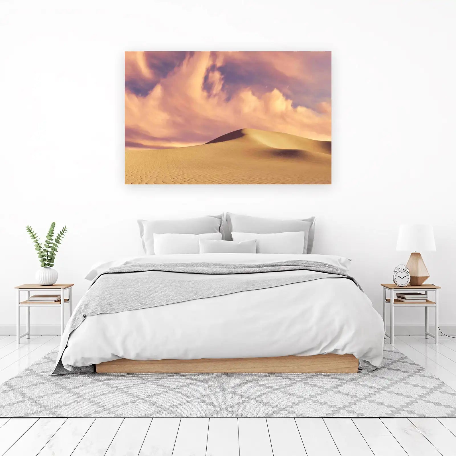 Desert Dune Serenity Landscape Wall Art