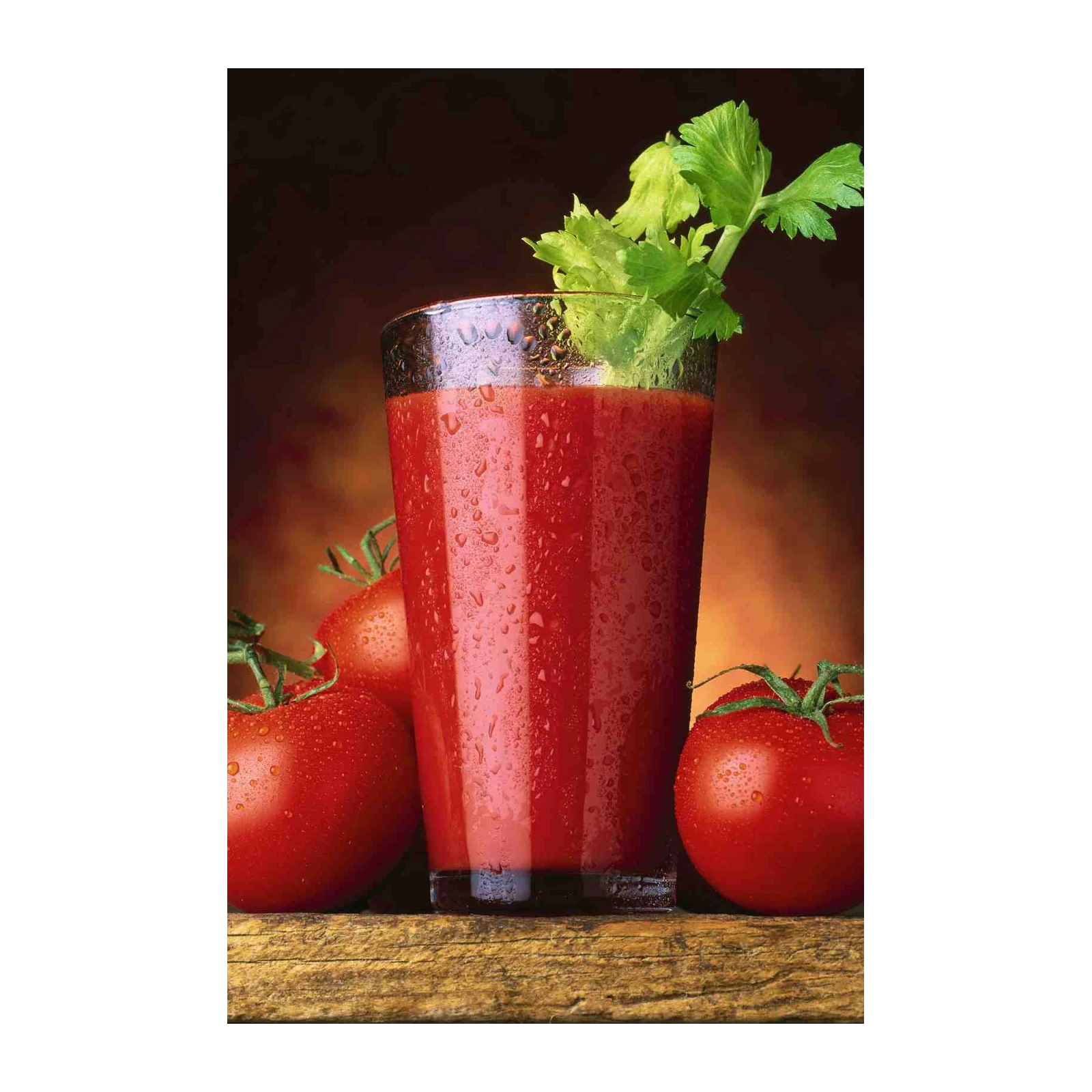 Vibrant Tomato Juice & Fresh Produce Wall Art