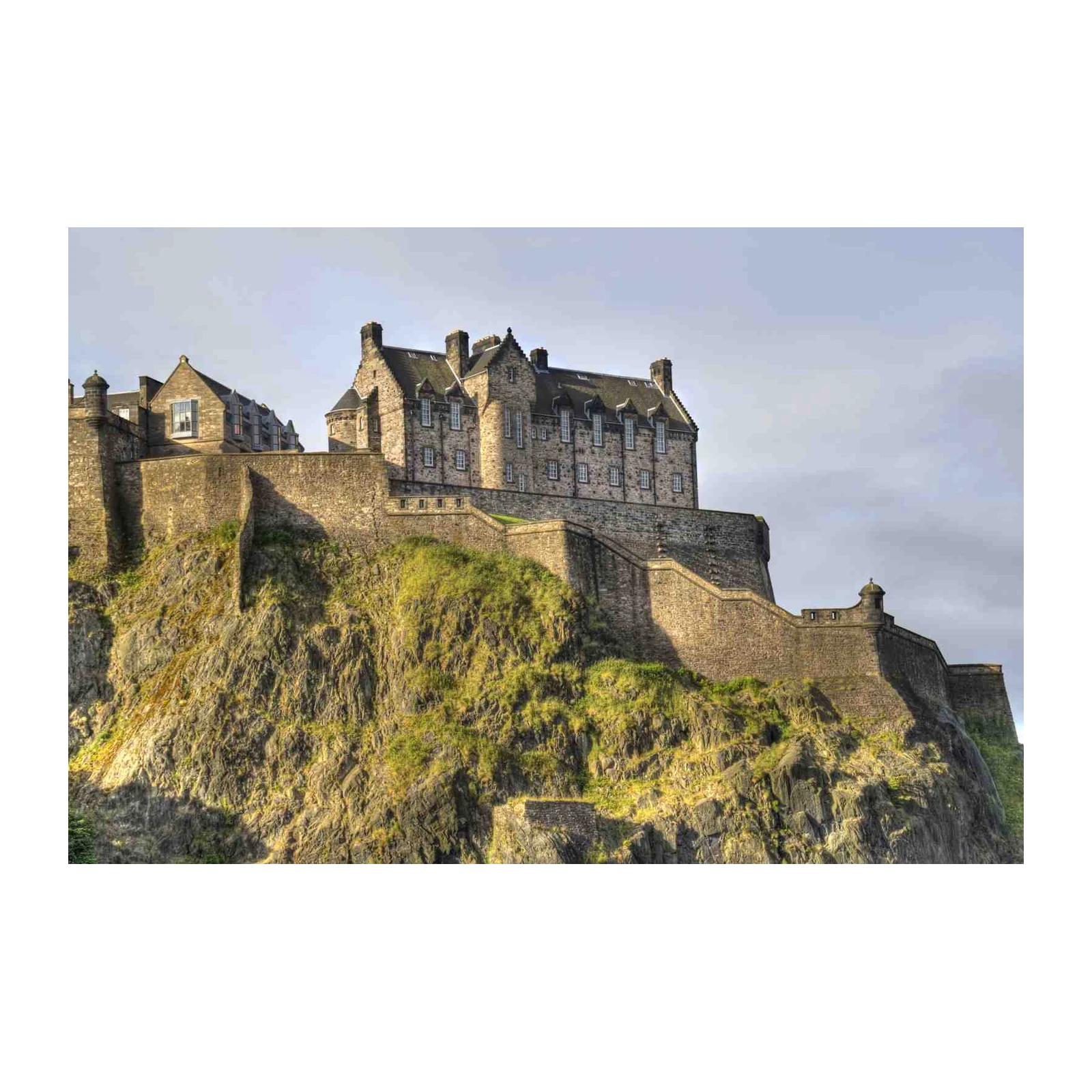 Majestic Edinburgh Castle Hilltop Wall Art