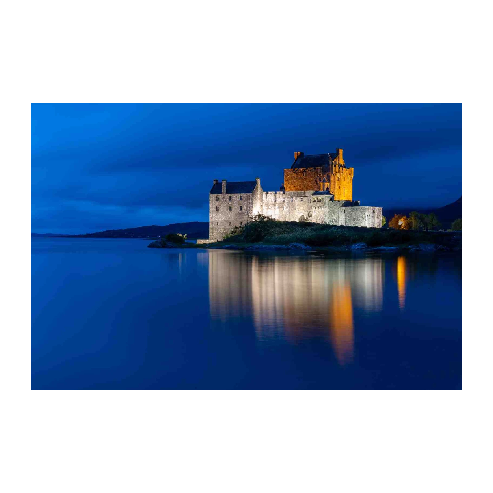 Enchanting Castle by Water Wall Art