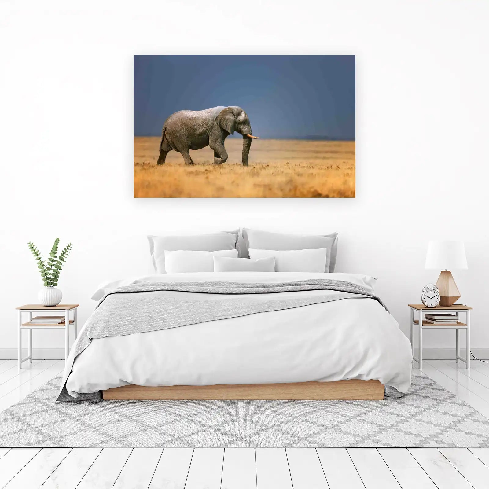 Majestic Elephant African Safari Wall Art