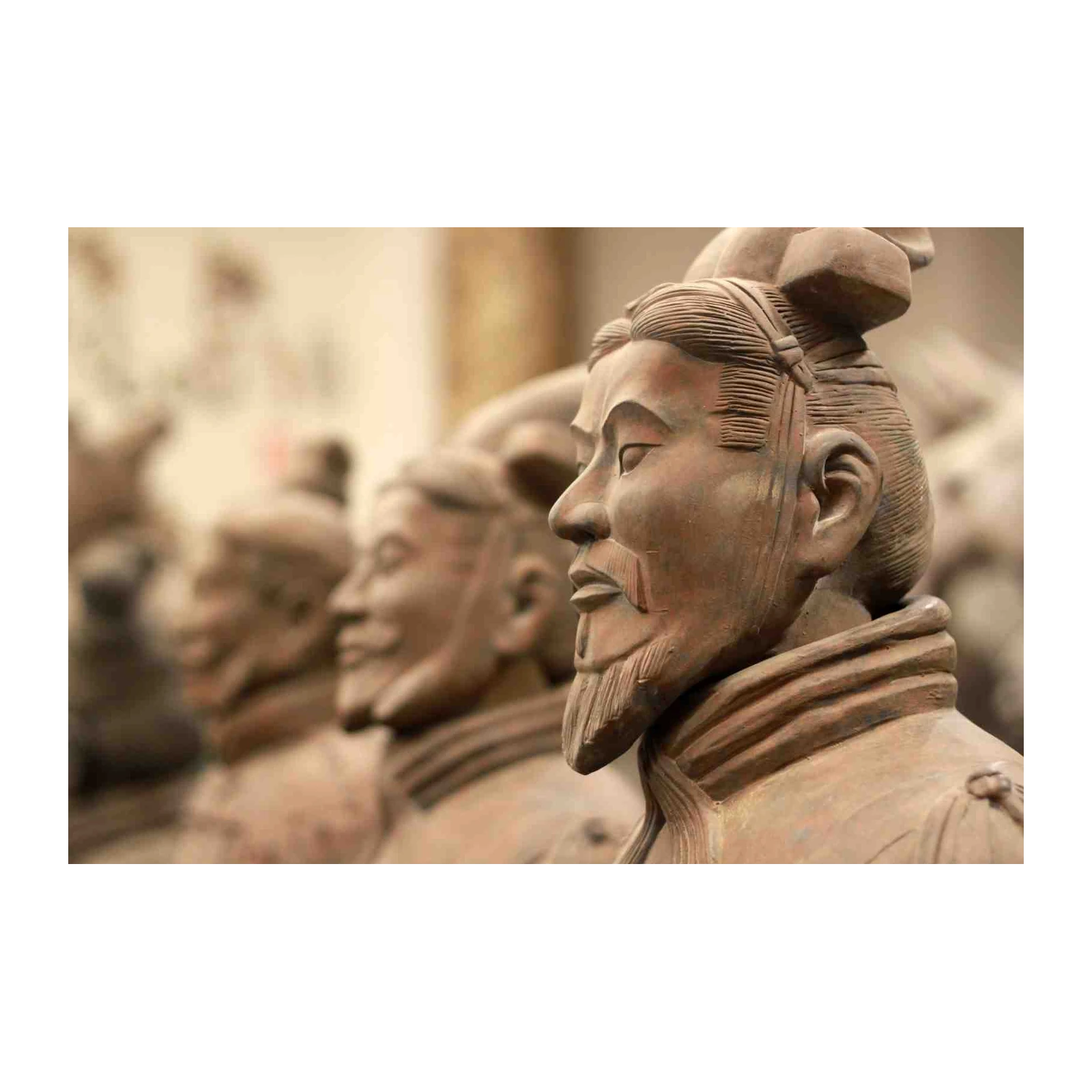 Terracotta Warrior Profile Wall Art
