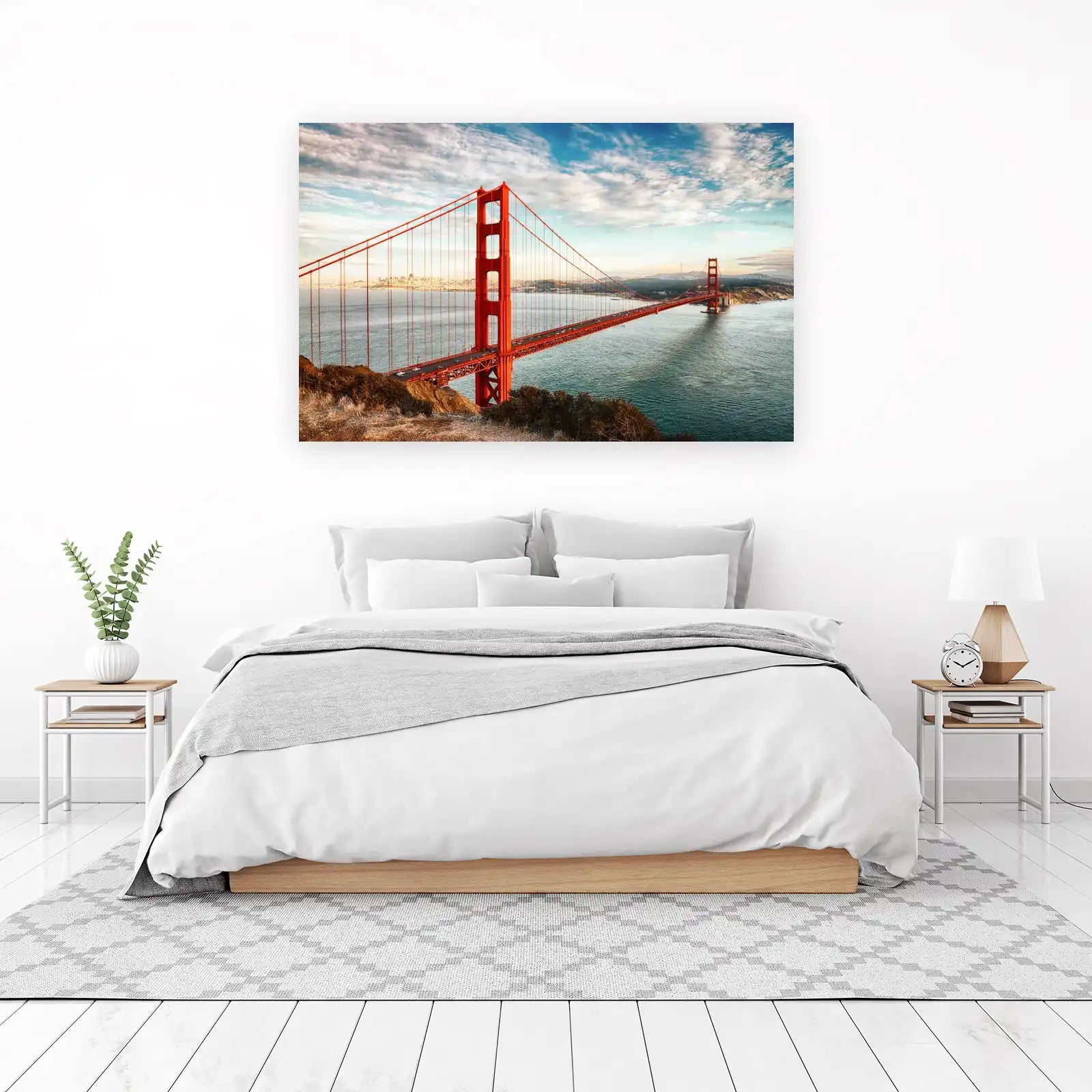 Iconic Golden Gate Bridge Landscape Wall Art