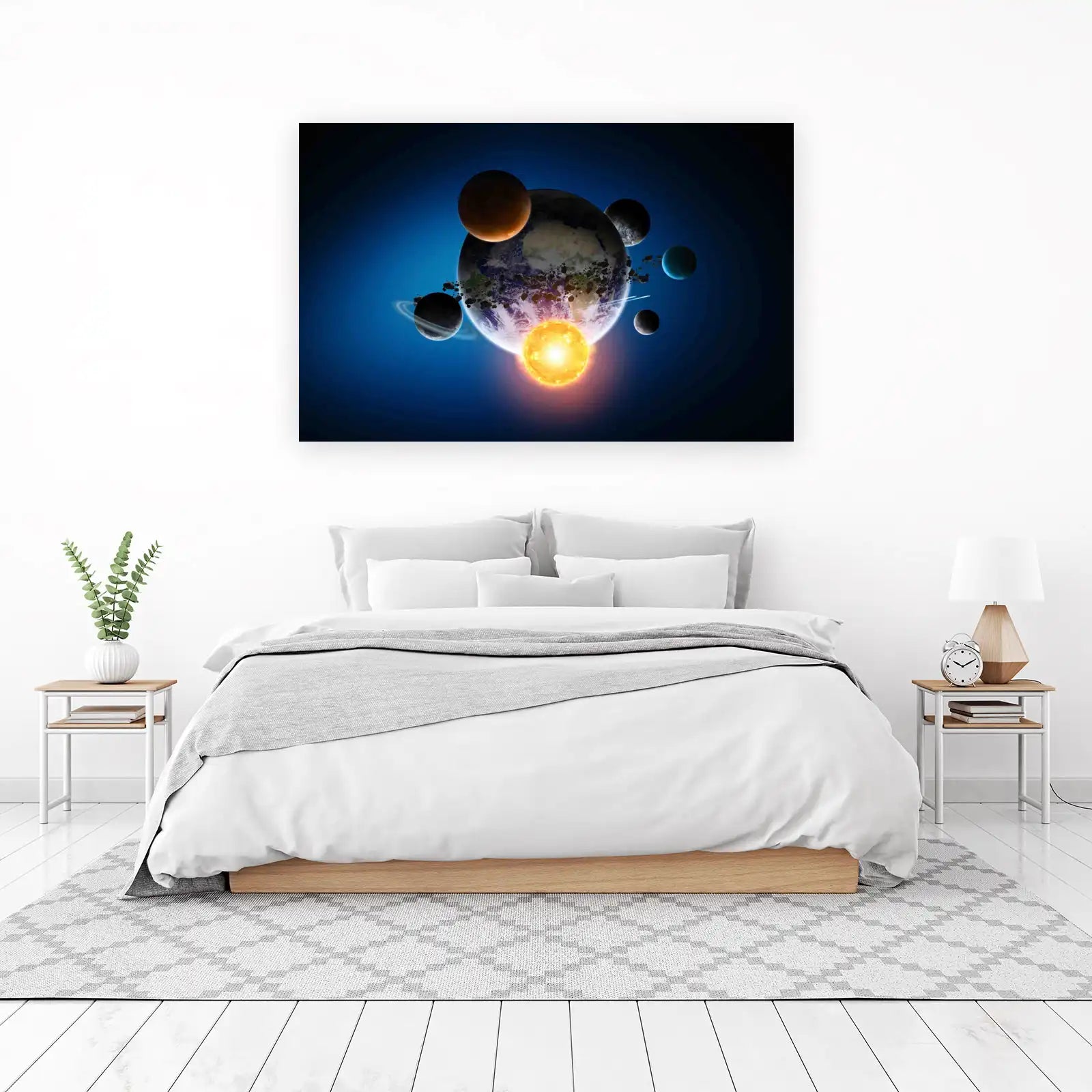 Solar System & Earth Wall Art