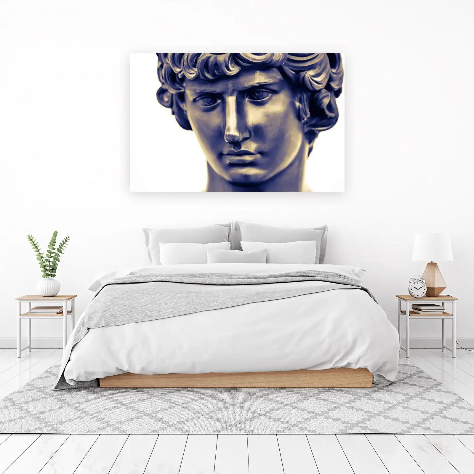 Renaissance David Bust Wall Art Wall Art