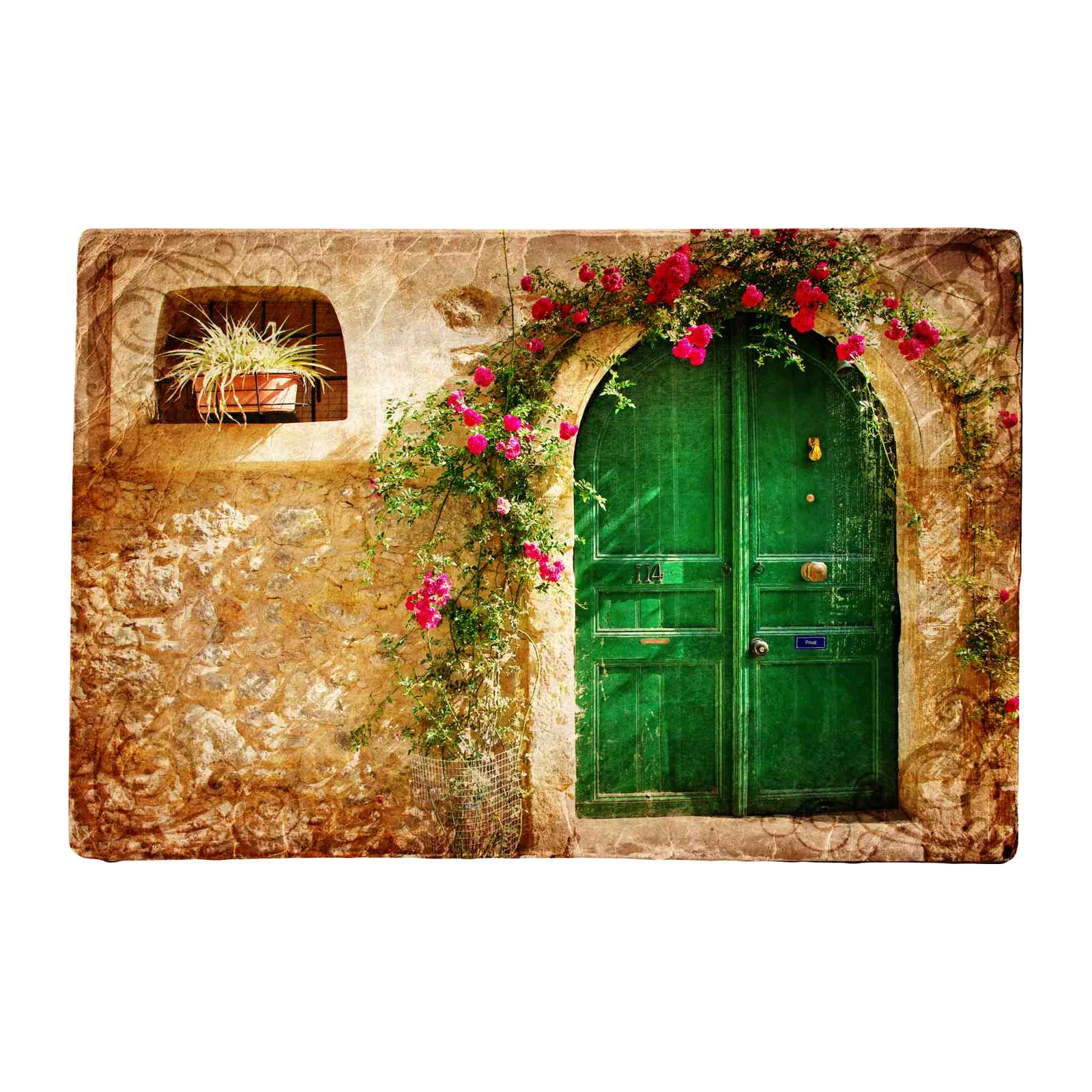 Enchanting Doorway Vintage Charm Wall Art