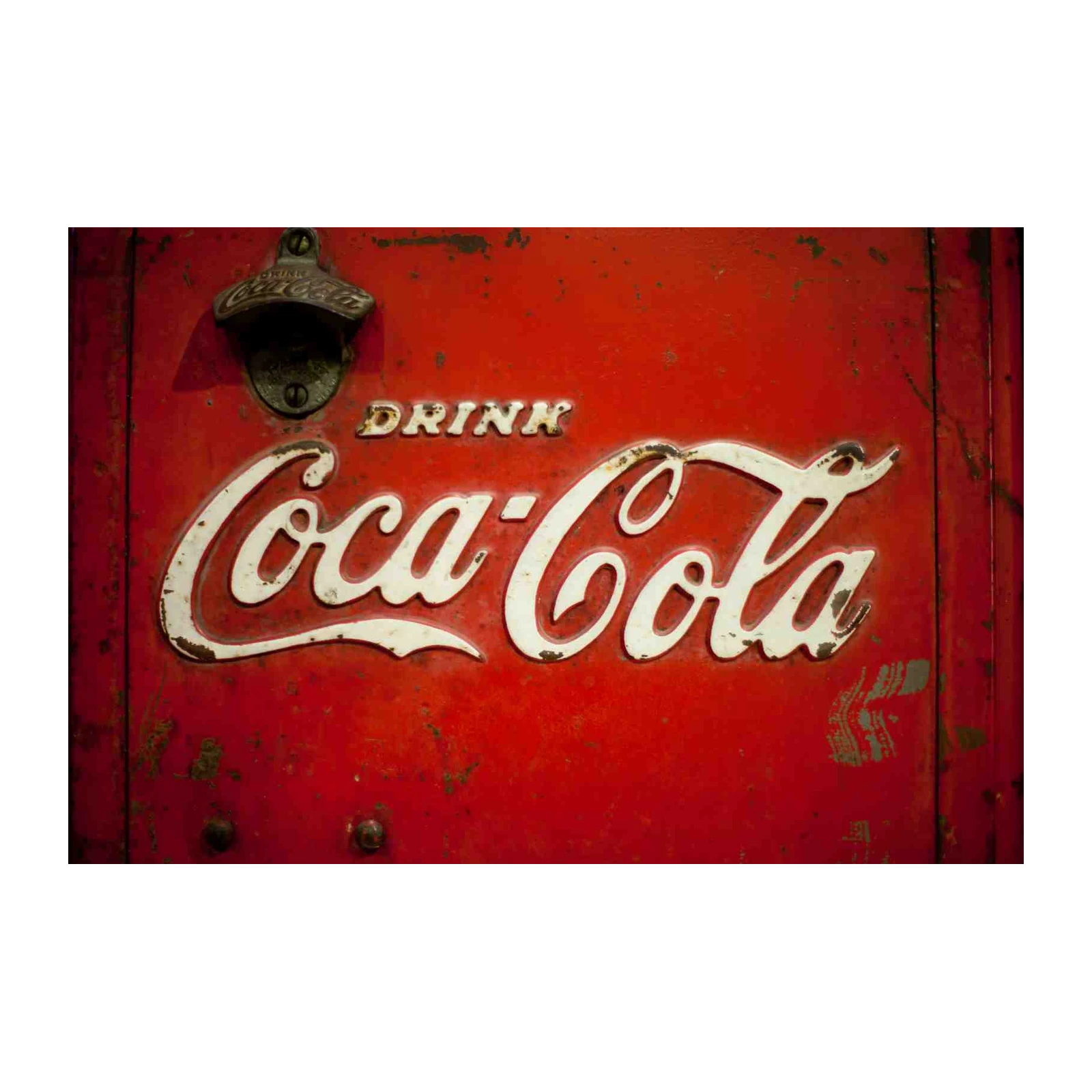 Vintage Coca-Cola Logo Wall Art