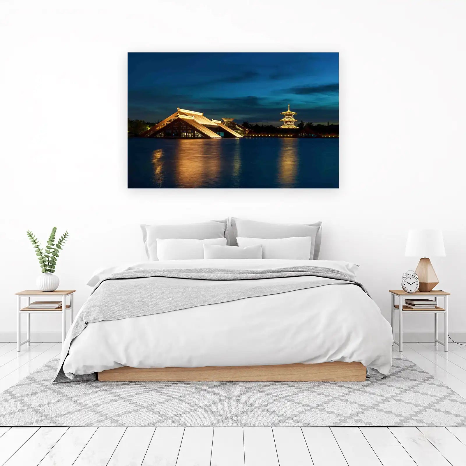 Serene Japanese Pagoda & Architecture Wall Art
