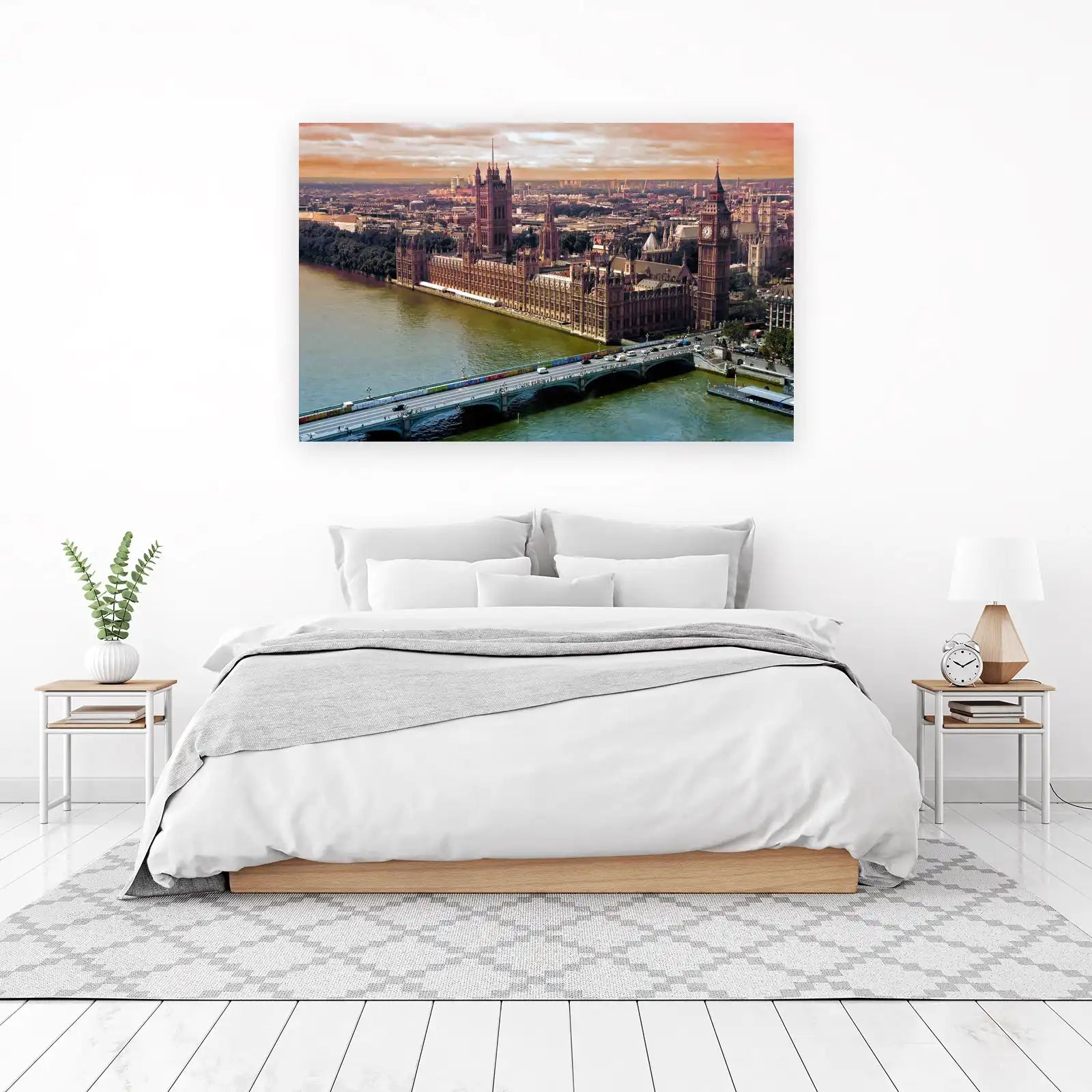 Iconic London Skyline Big Ben Wall Art