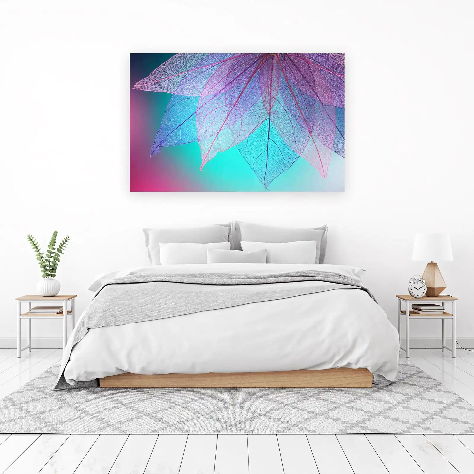 Bohemian Skeleton Leaves Wall Art
