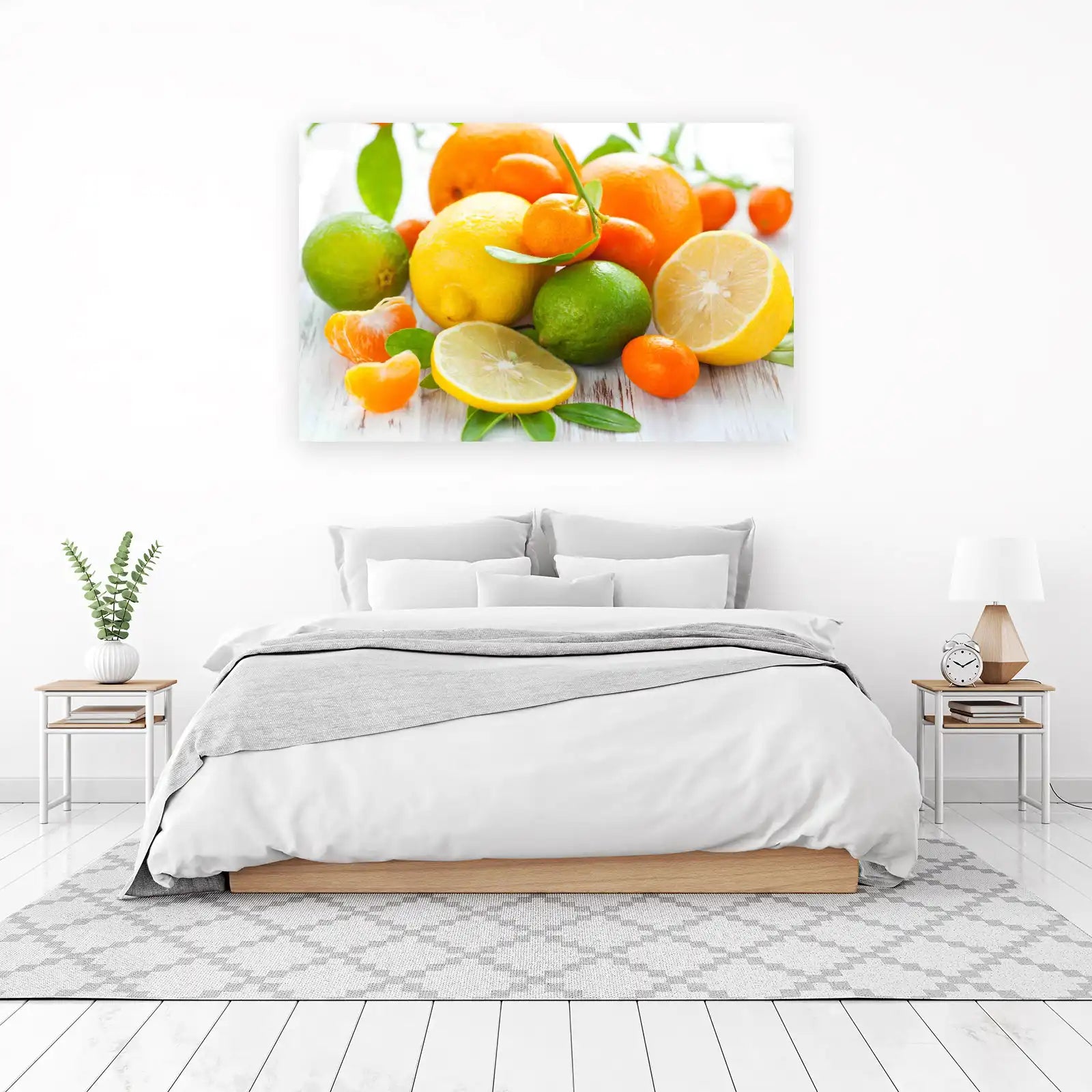 Vibrant Citrus Fruits Wall Art