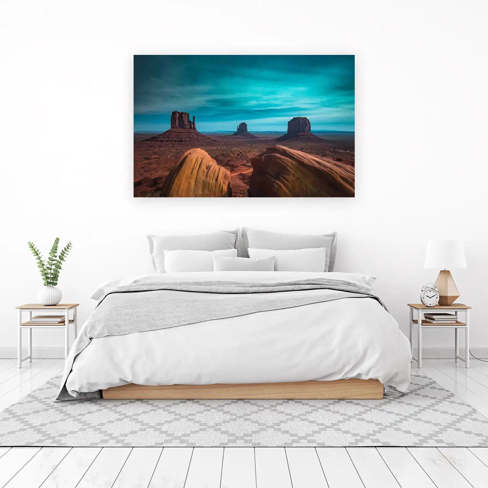 Monument Valley Desert Landscape Wall Art