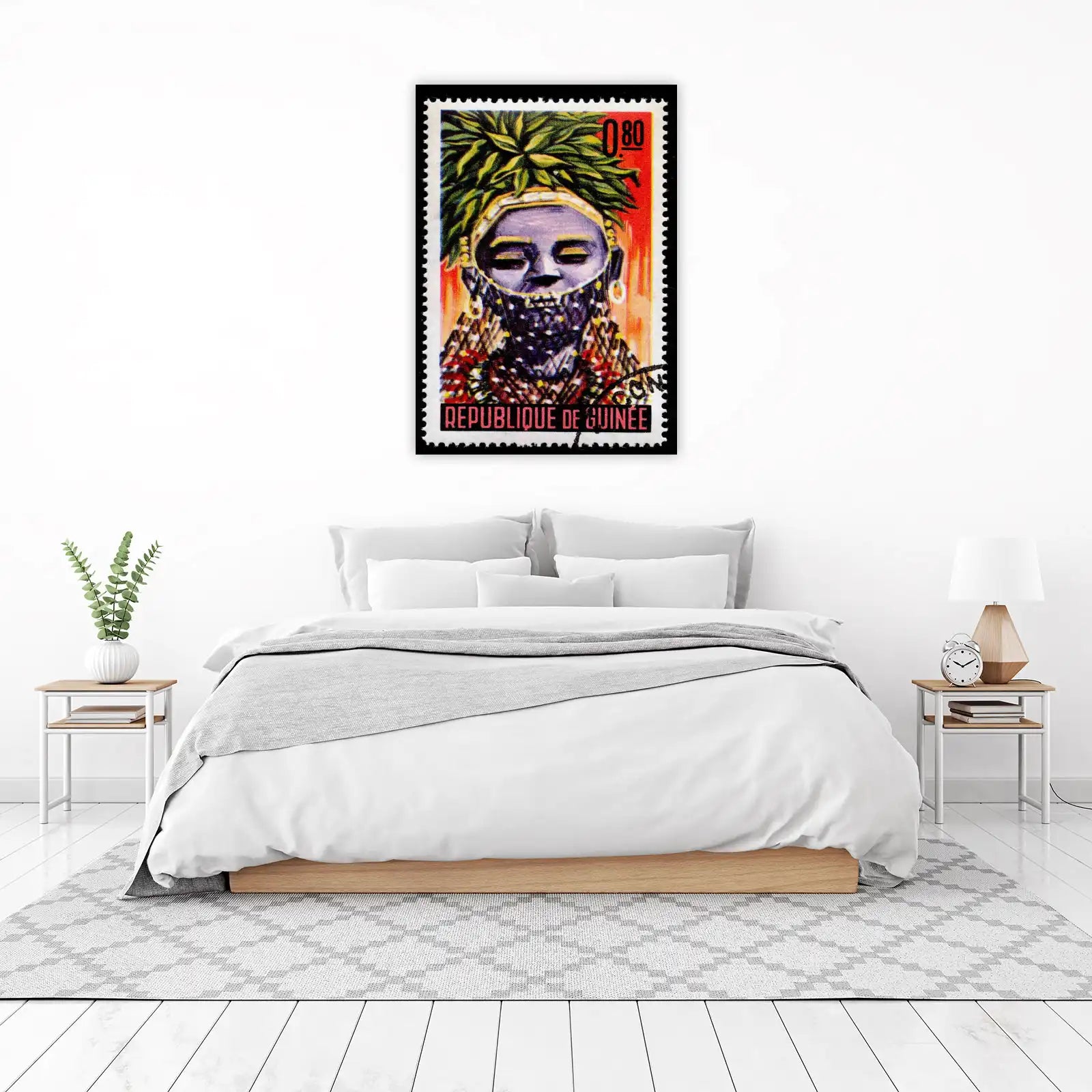 African Tribal Portrait Wall Art