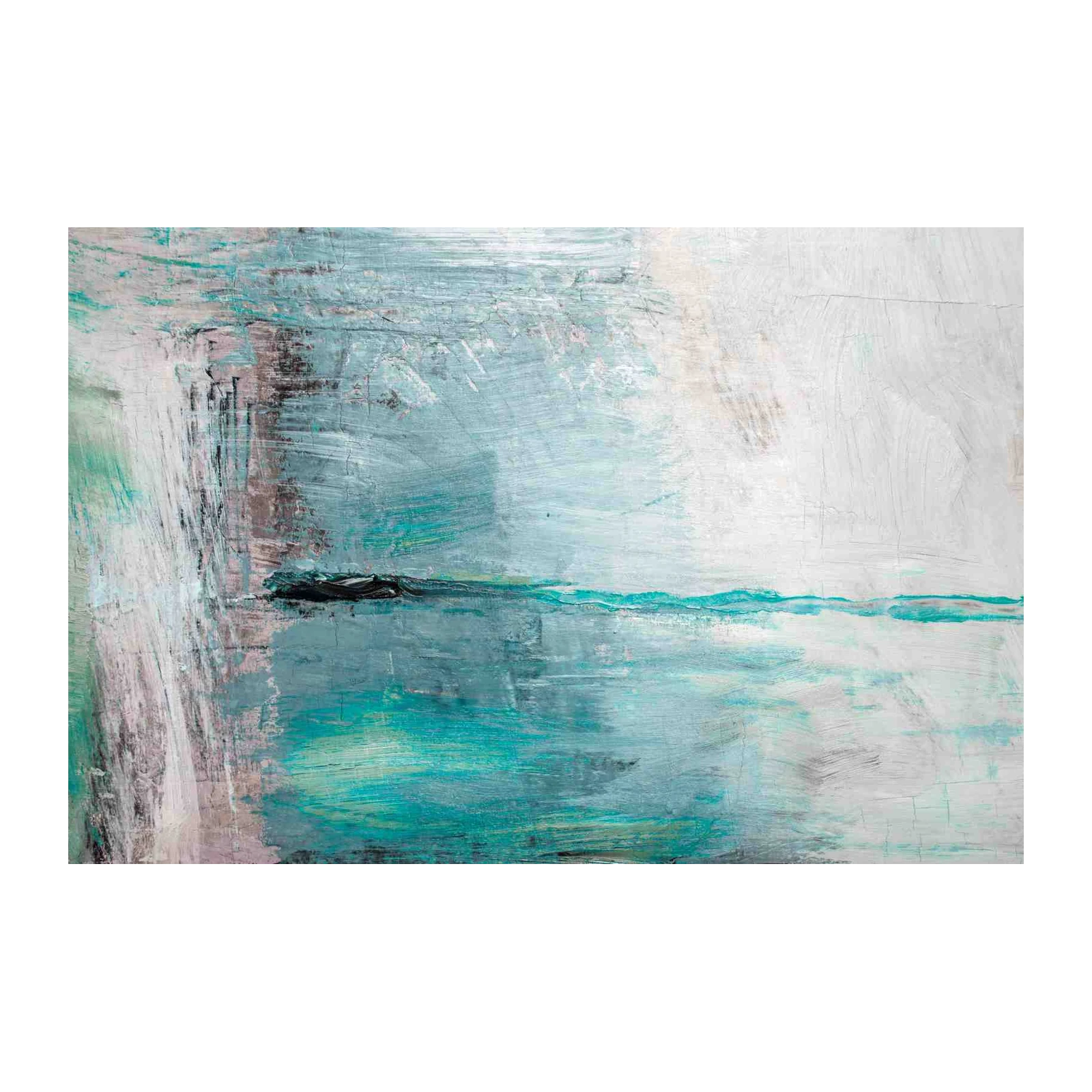 Abstract Coastal Horizon Wall Art