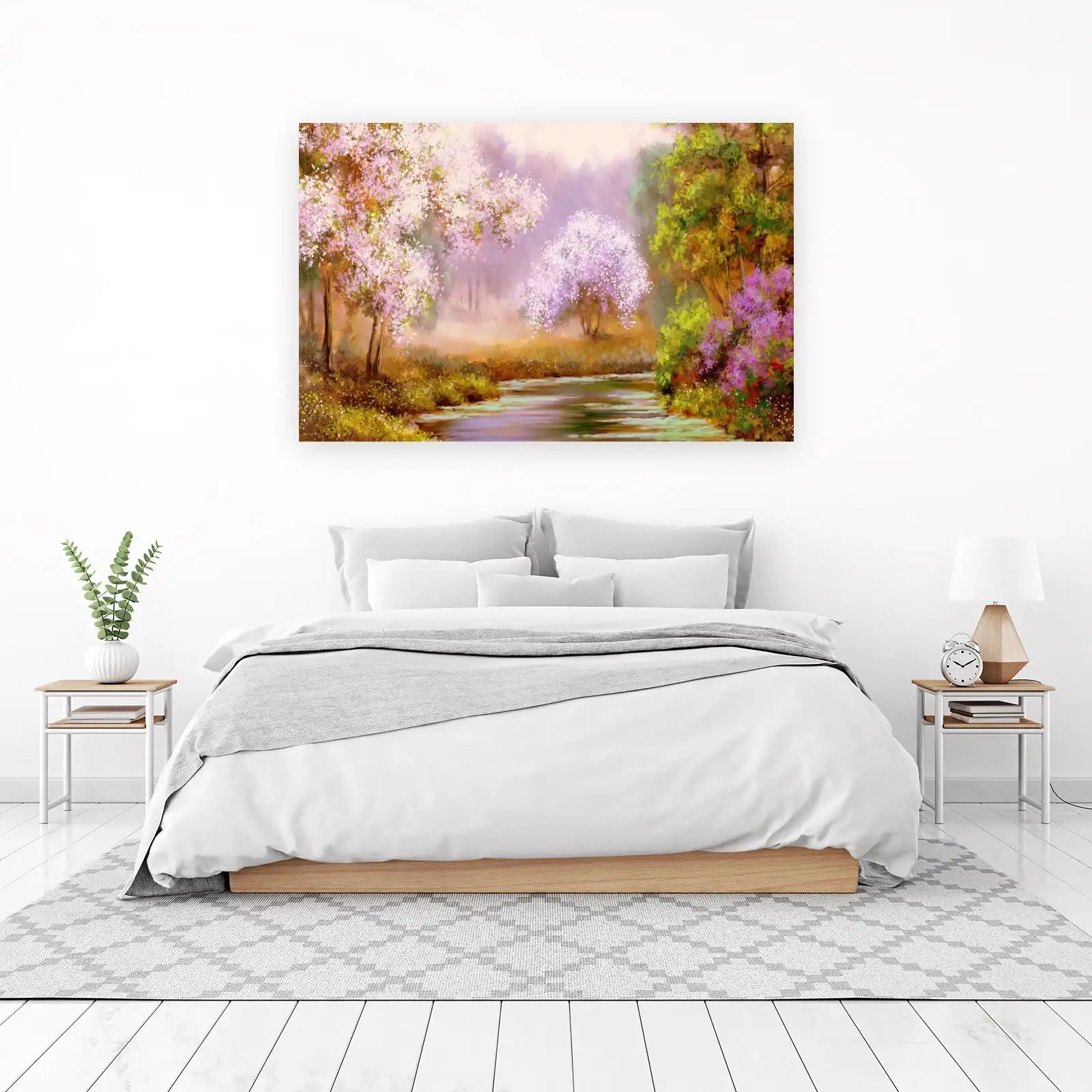 Serene Spring Meadow Wall Art