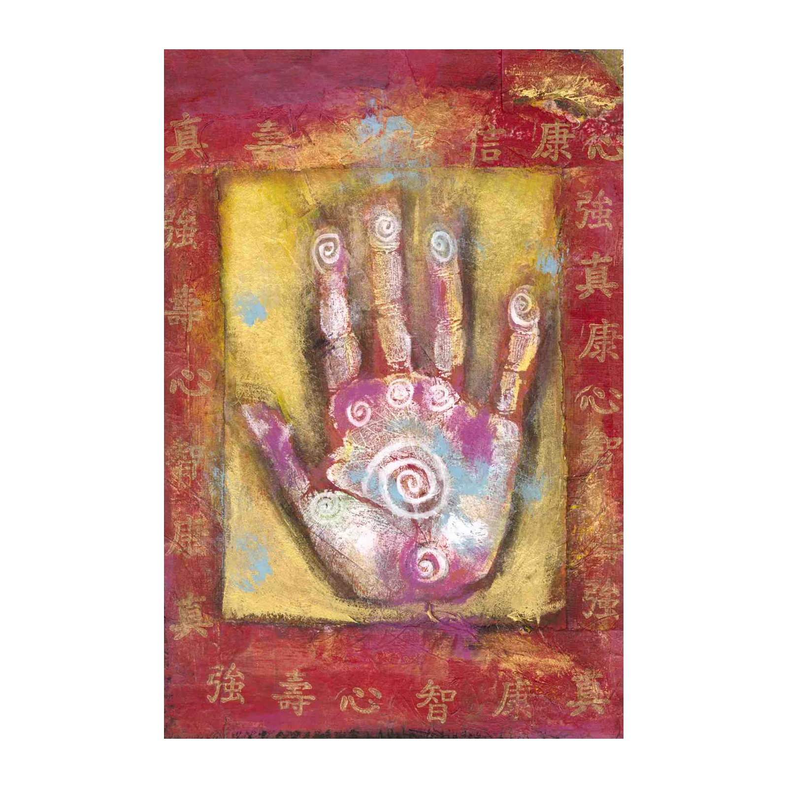 Zen Hand Spiritual Art Wall Art