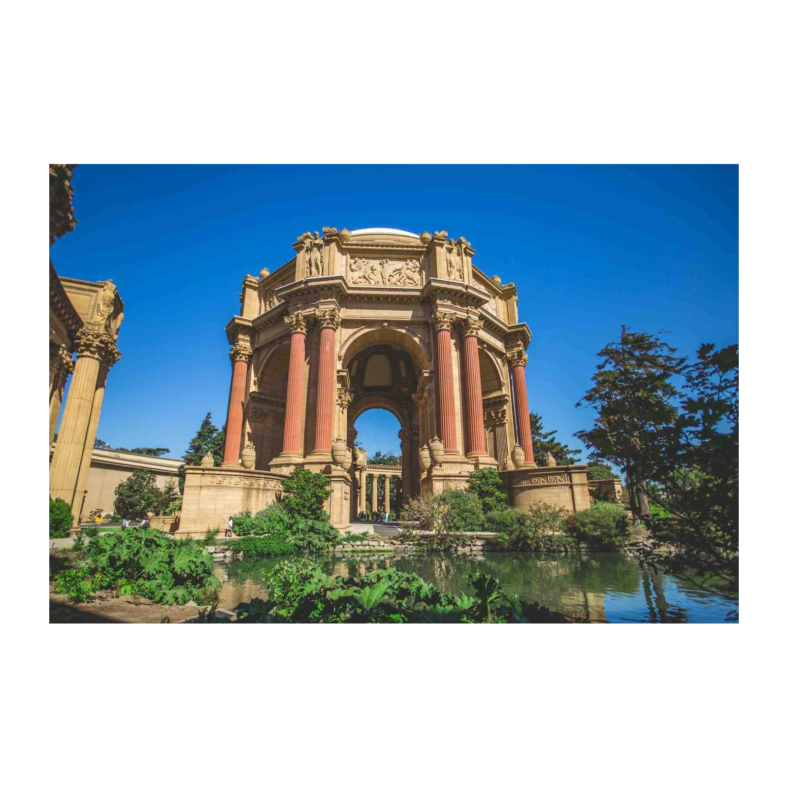 Grand Palace of Fine Arts Landmark Wall Art