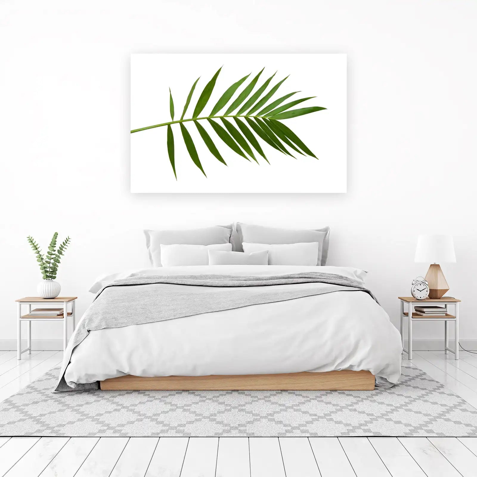 Tropical Green Palm Leaf Wall Art Wall Art