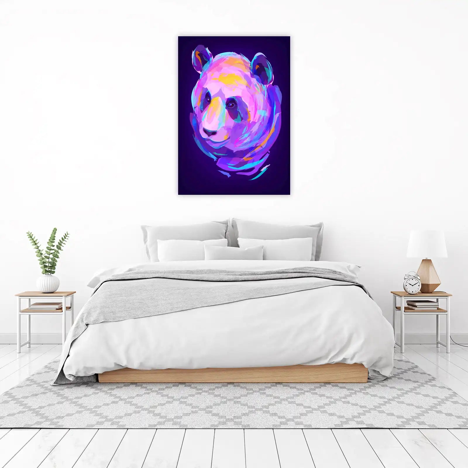 Vibrant Panda Pop Art Wall Art