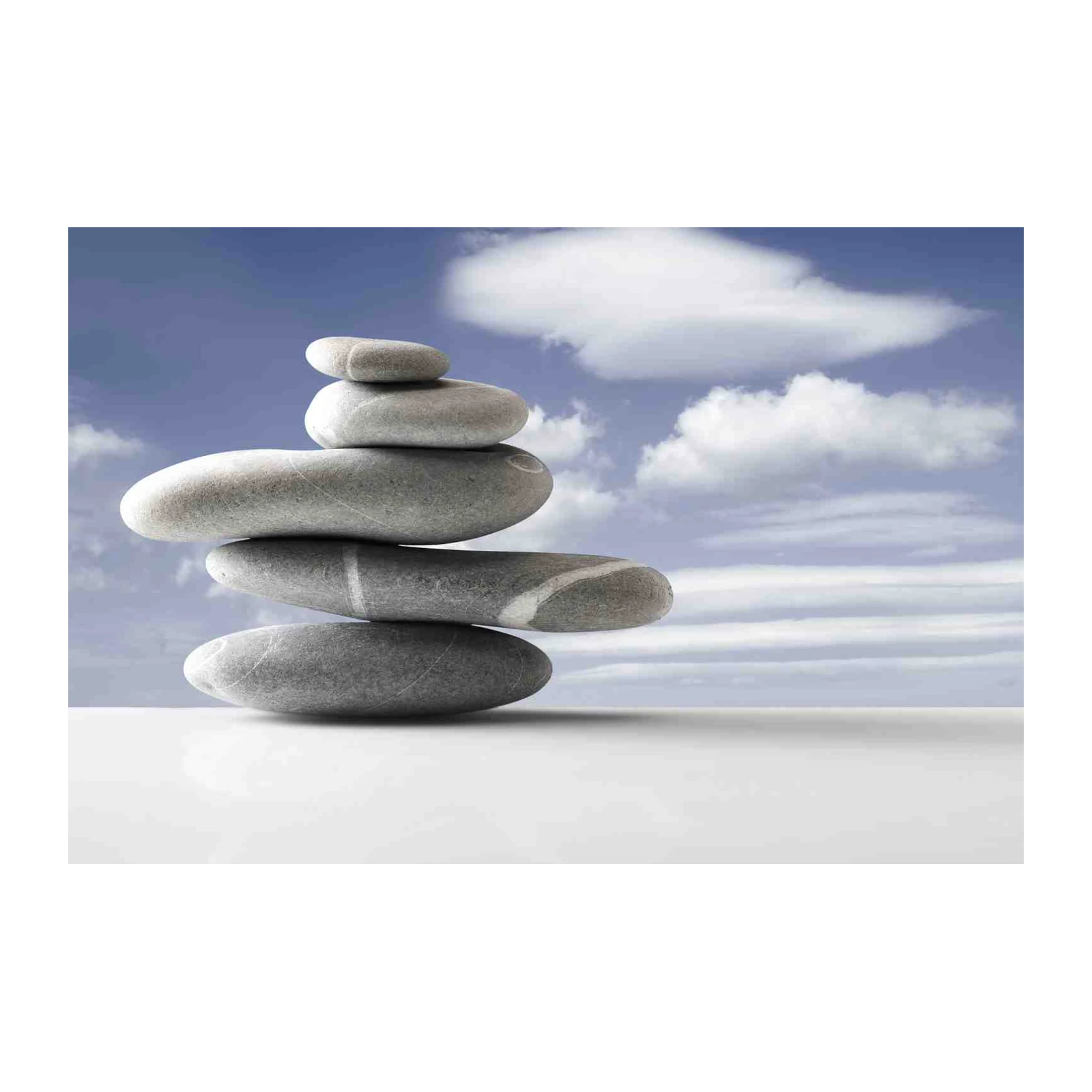 Zen Balance Stone Stack Wall Art