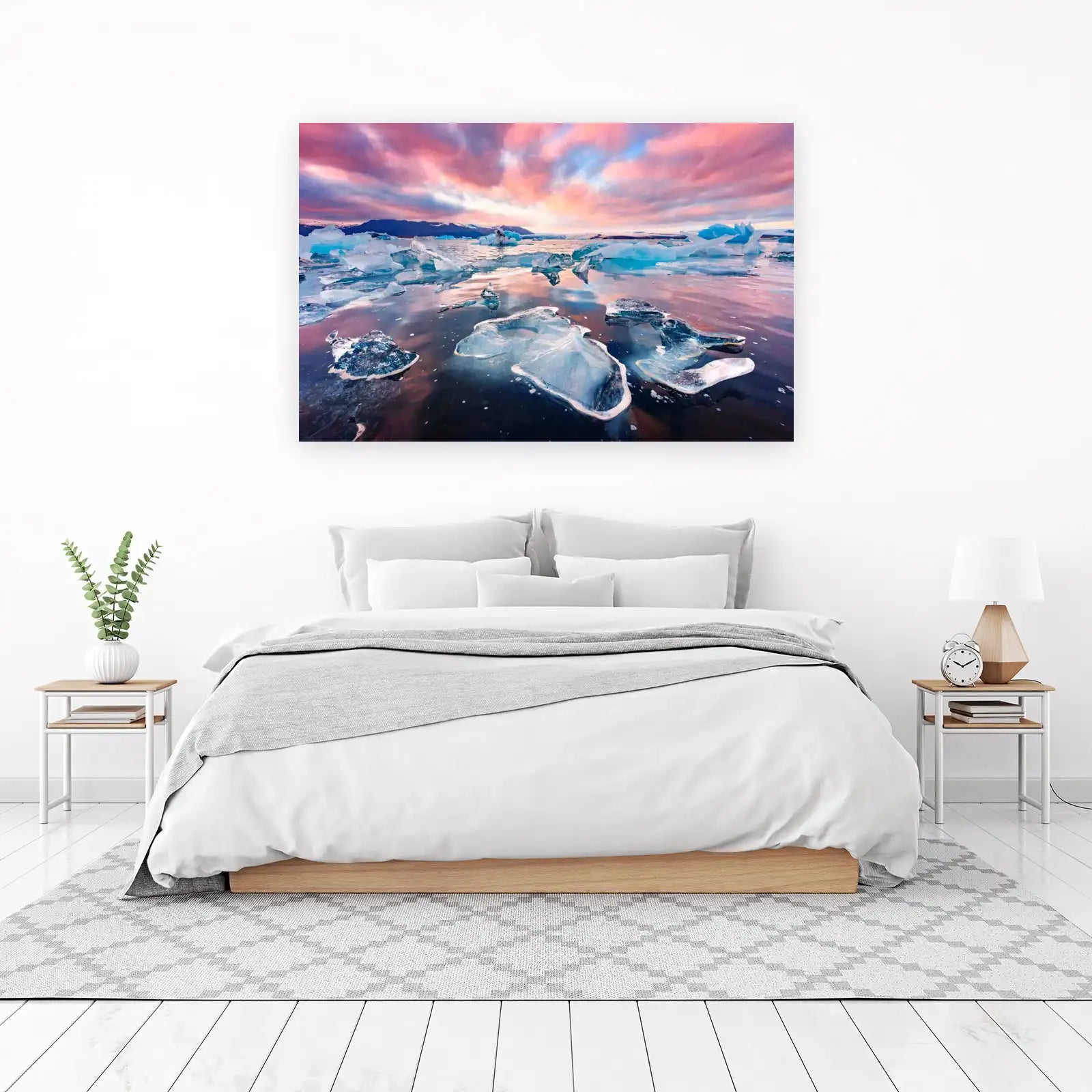 Icelandic Iceberg Serenity Wall Art