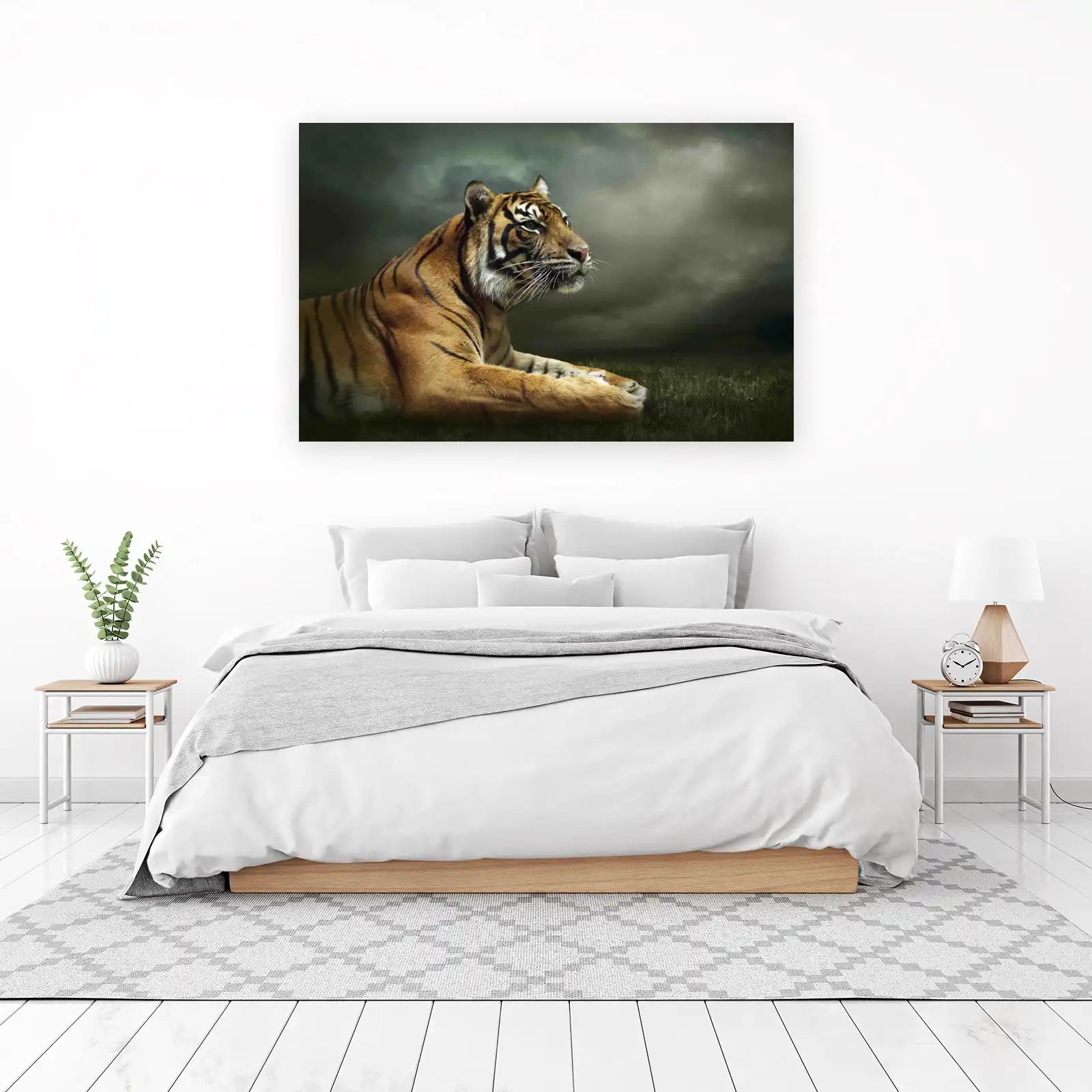 Majestic Tiger Portrait Wall Art