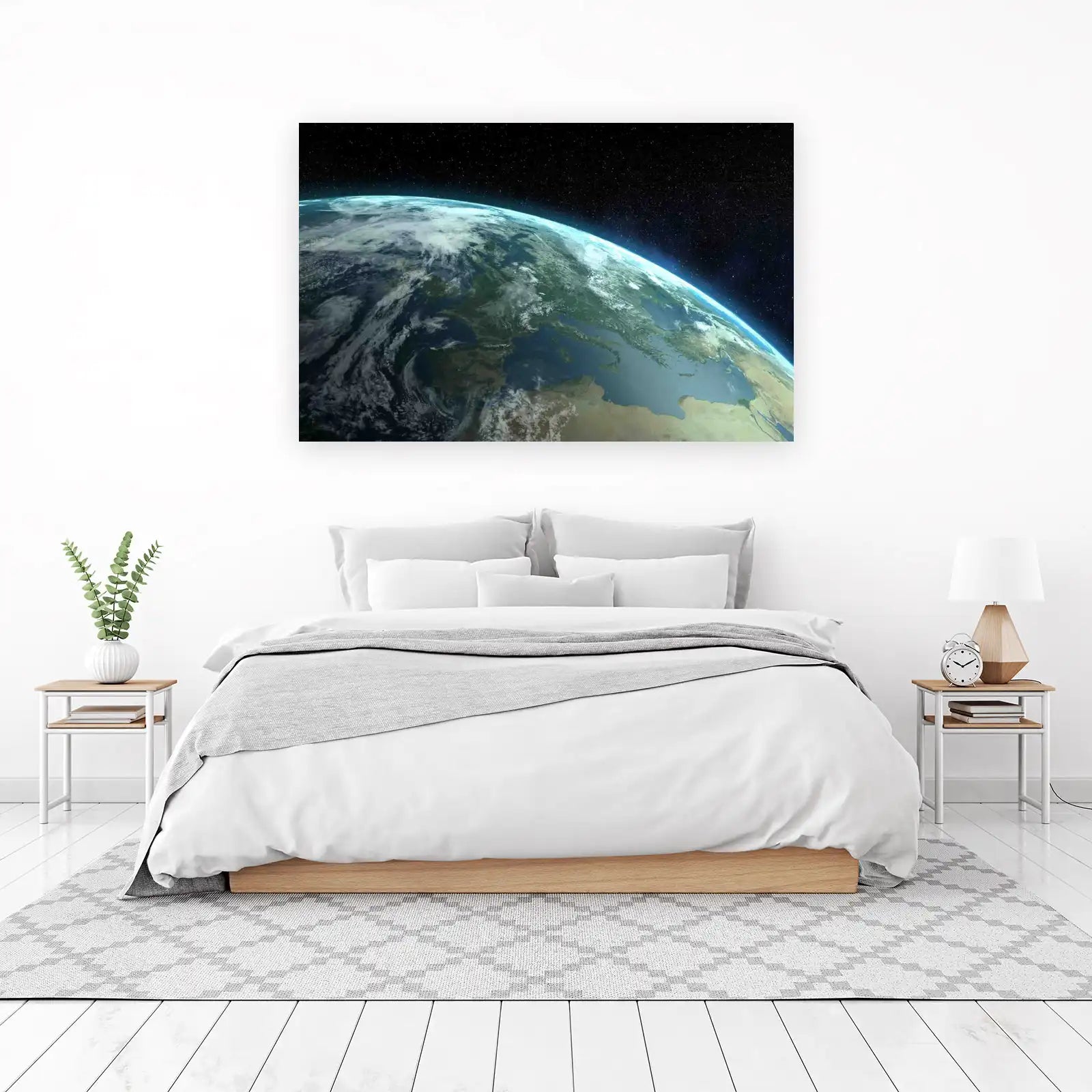 Majestic Earth from Space Wall Art
