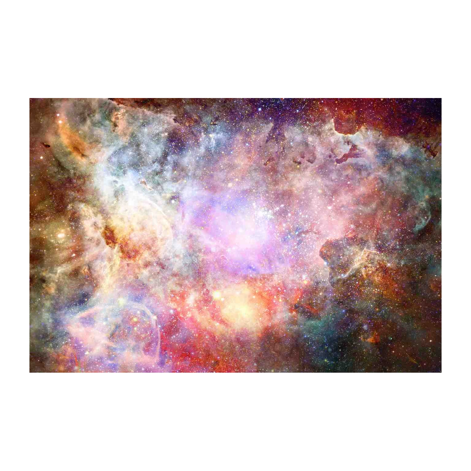 Vibrant Nebula Galaxy Wall Art Wall Art