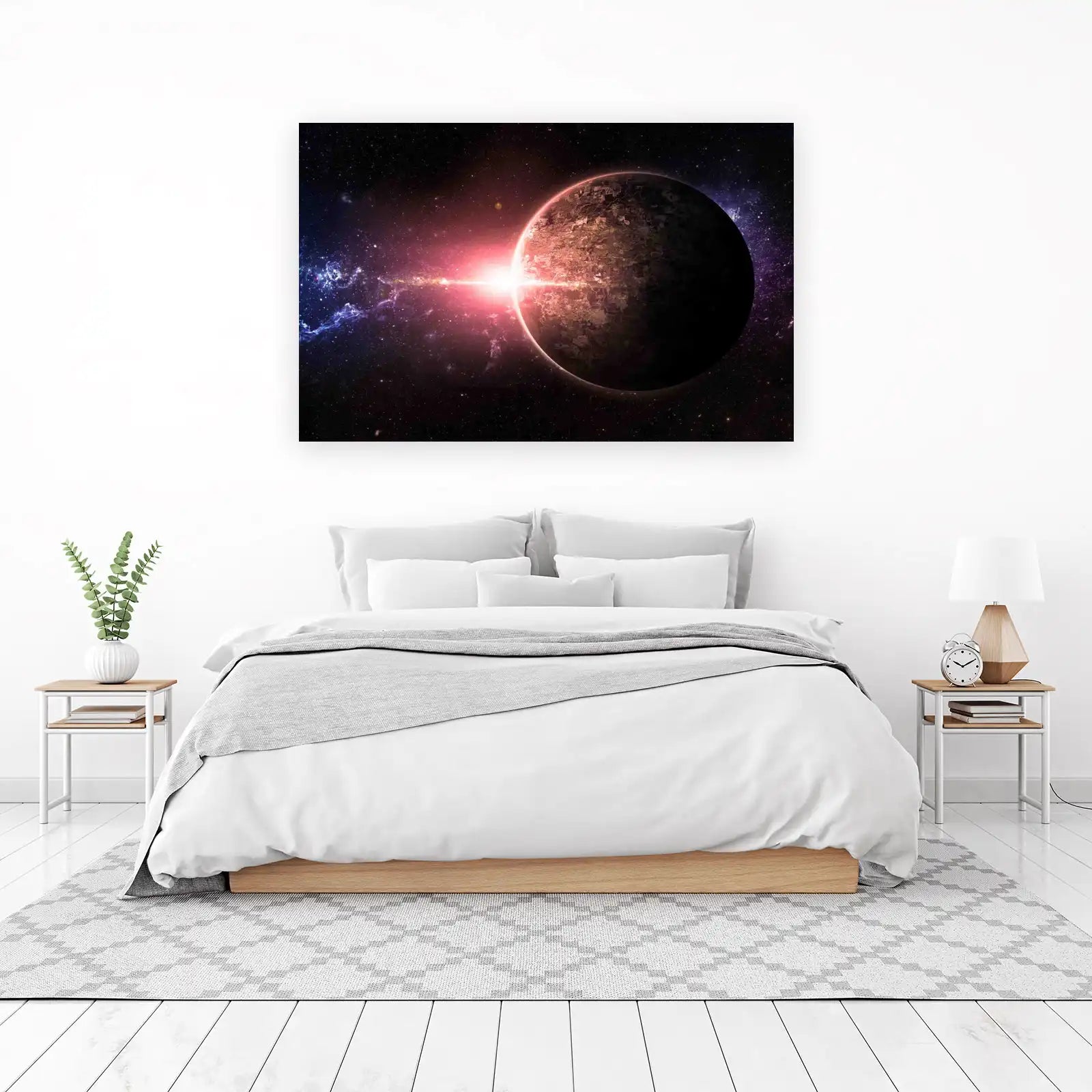Nebula Planet Galaxy Wall Art