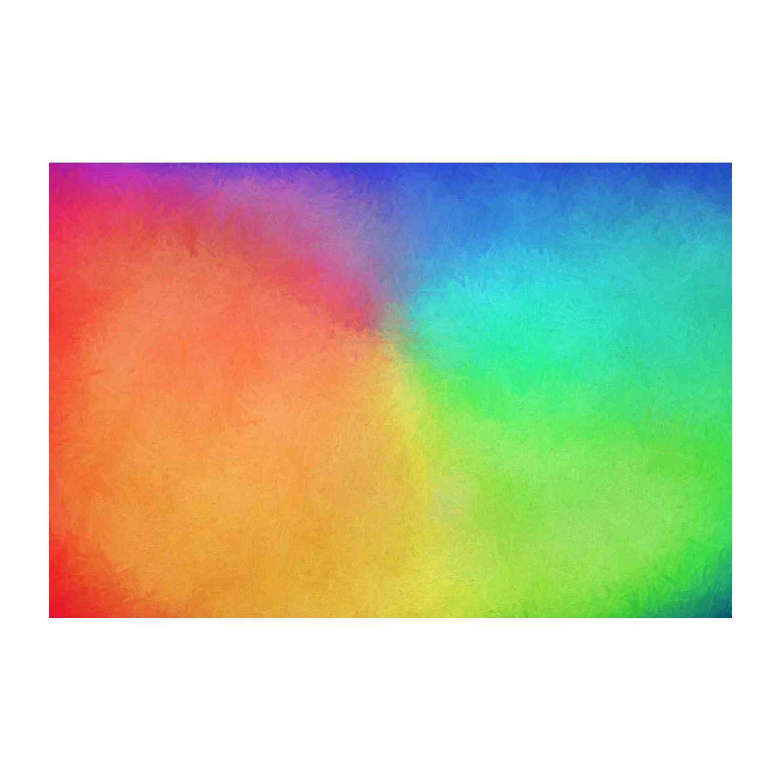 Vibrant Gradient Strokes Wall Art