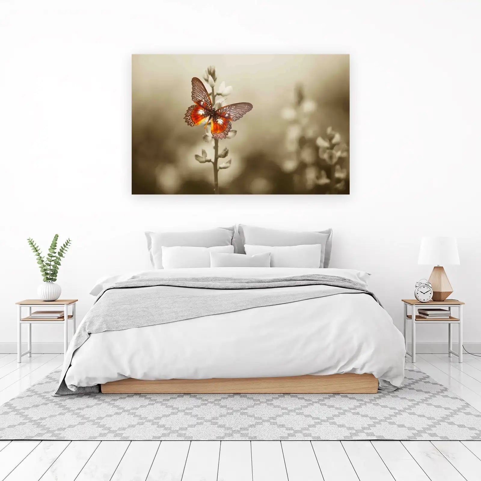 Vibrant Butterfly Nature Wall Art