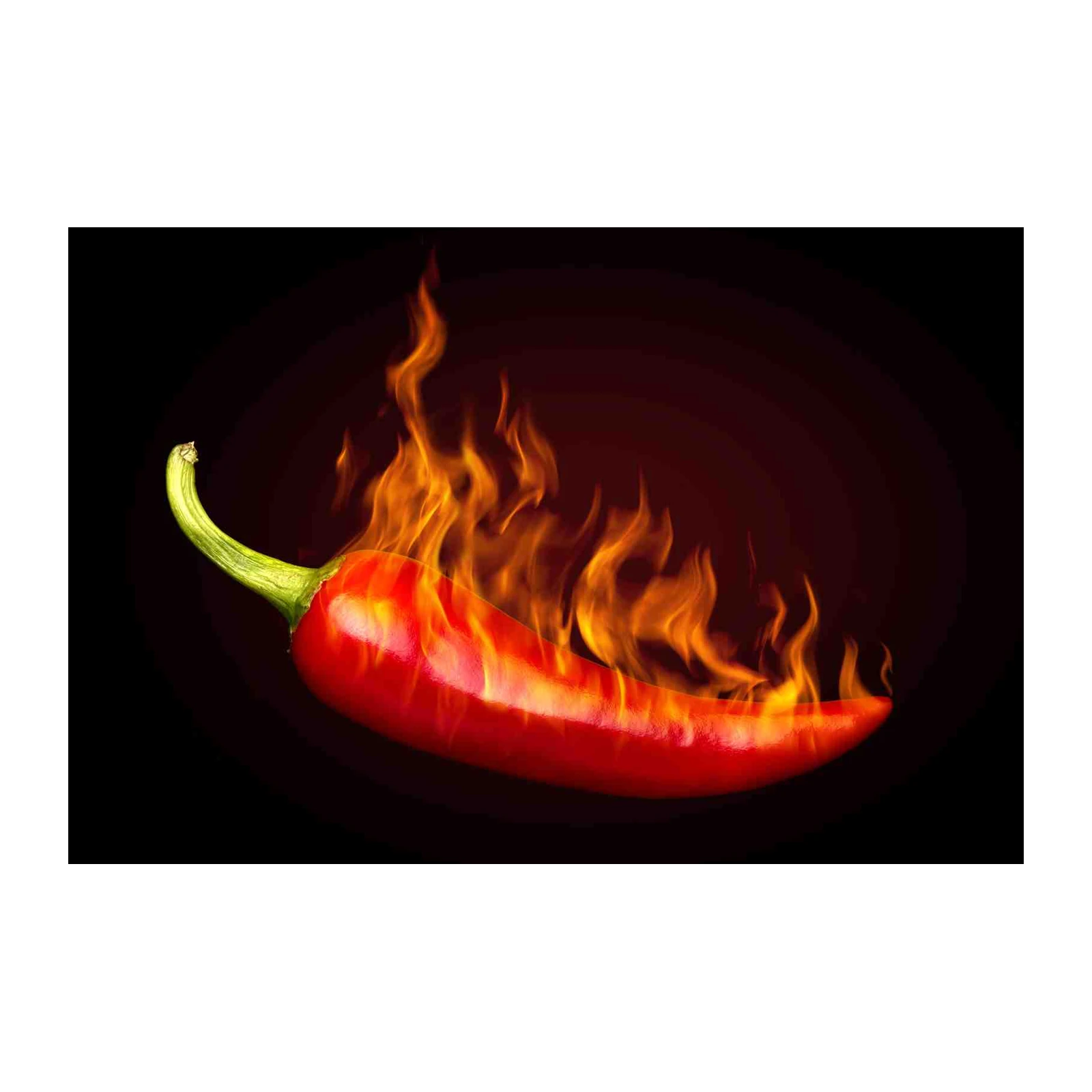 Fiery Red Chili Pepper Wall Art Wall Art